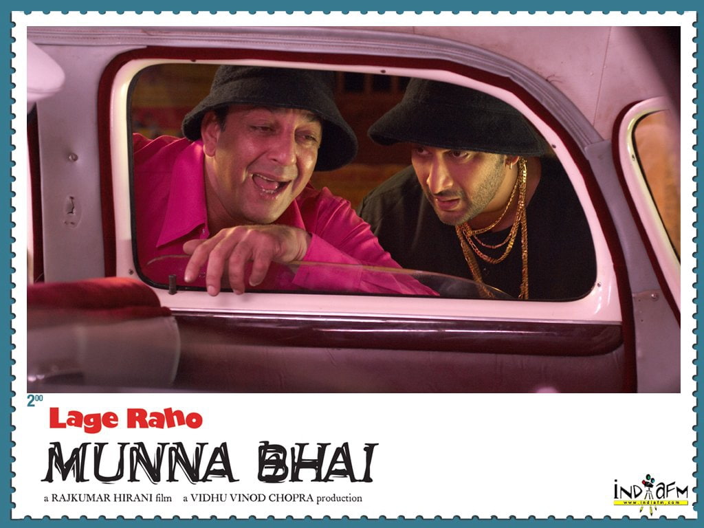 art, mobsters, munnabhai, warsi, sanjay dutt, hd, lage raho munnabhai, entertainment, raho, lage, bollywood, 480P, arshad warsi, arshad, HD Wallpaper