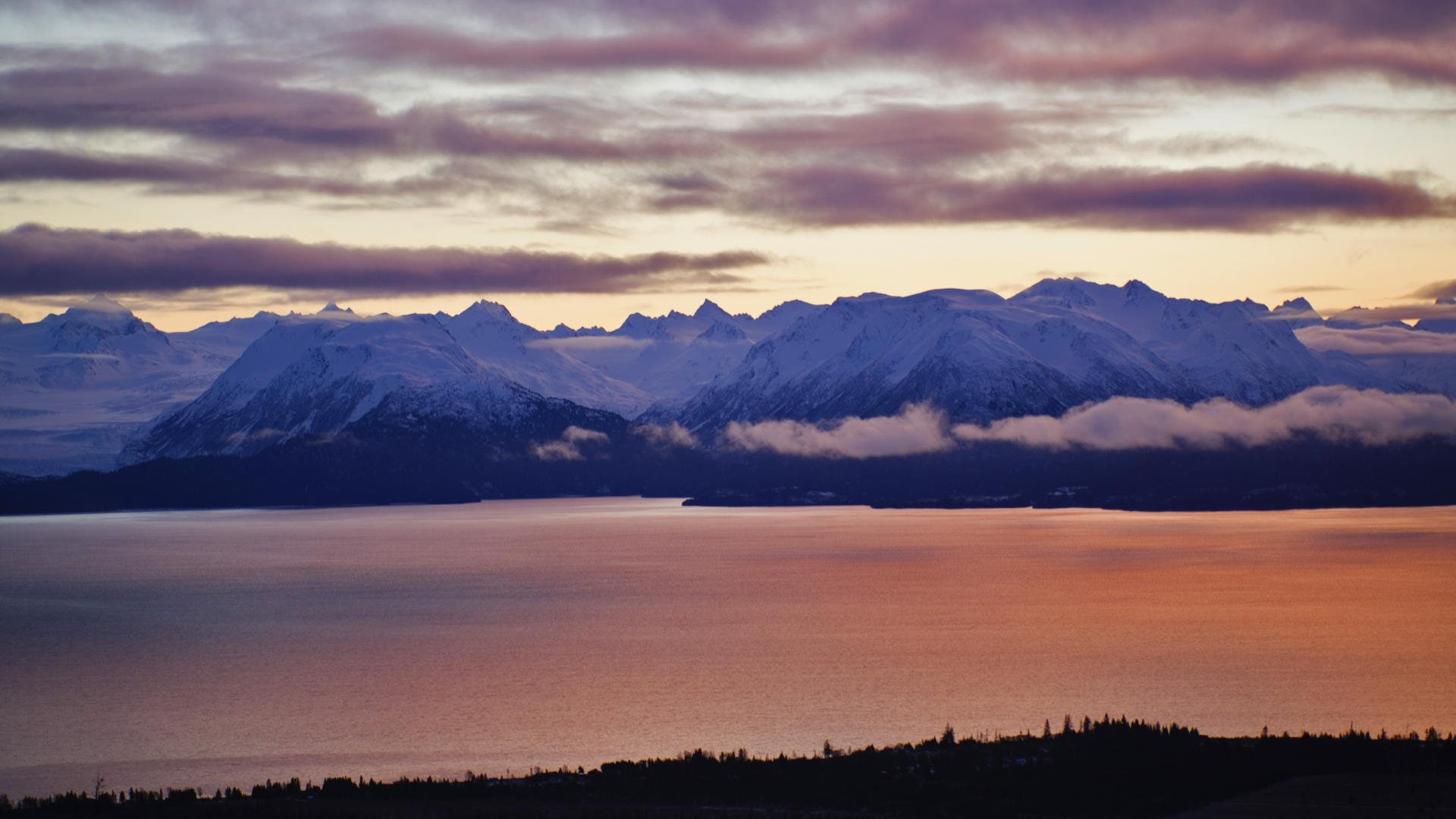 Homer Simpson, Alaska, Mountain, 1080P, Mountains, HD Wallpaper