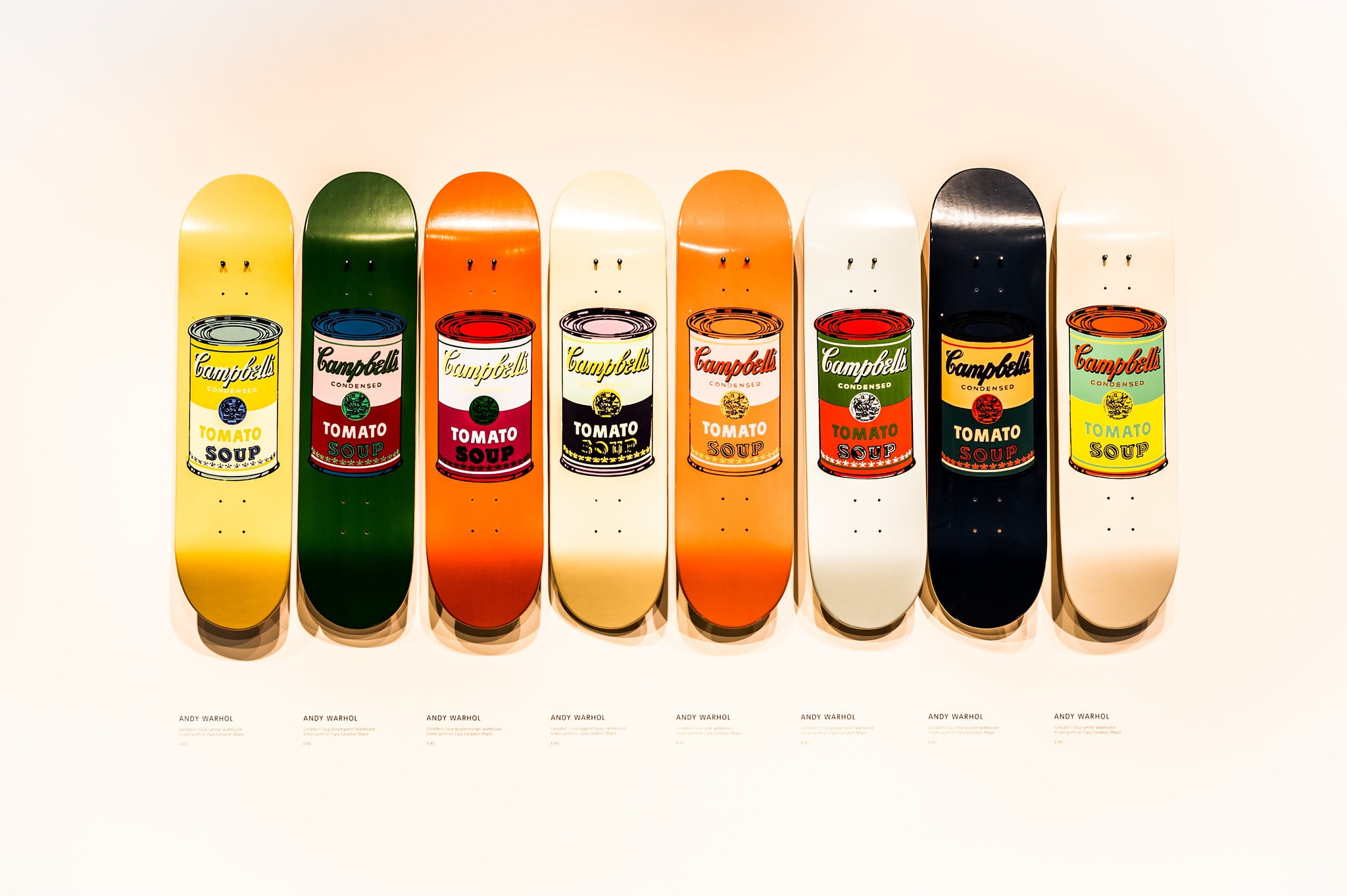 Andy Warhol, soup, 1080P, skateboard, HD Wallpaper