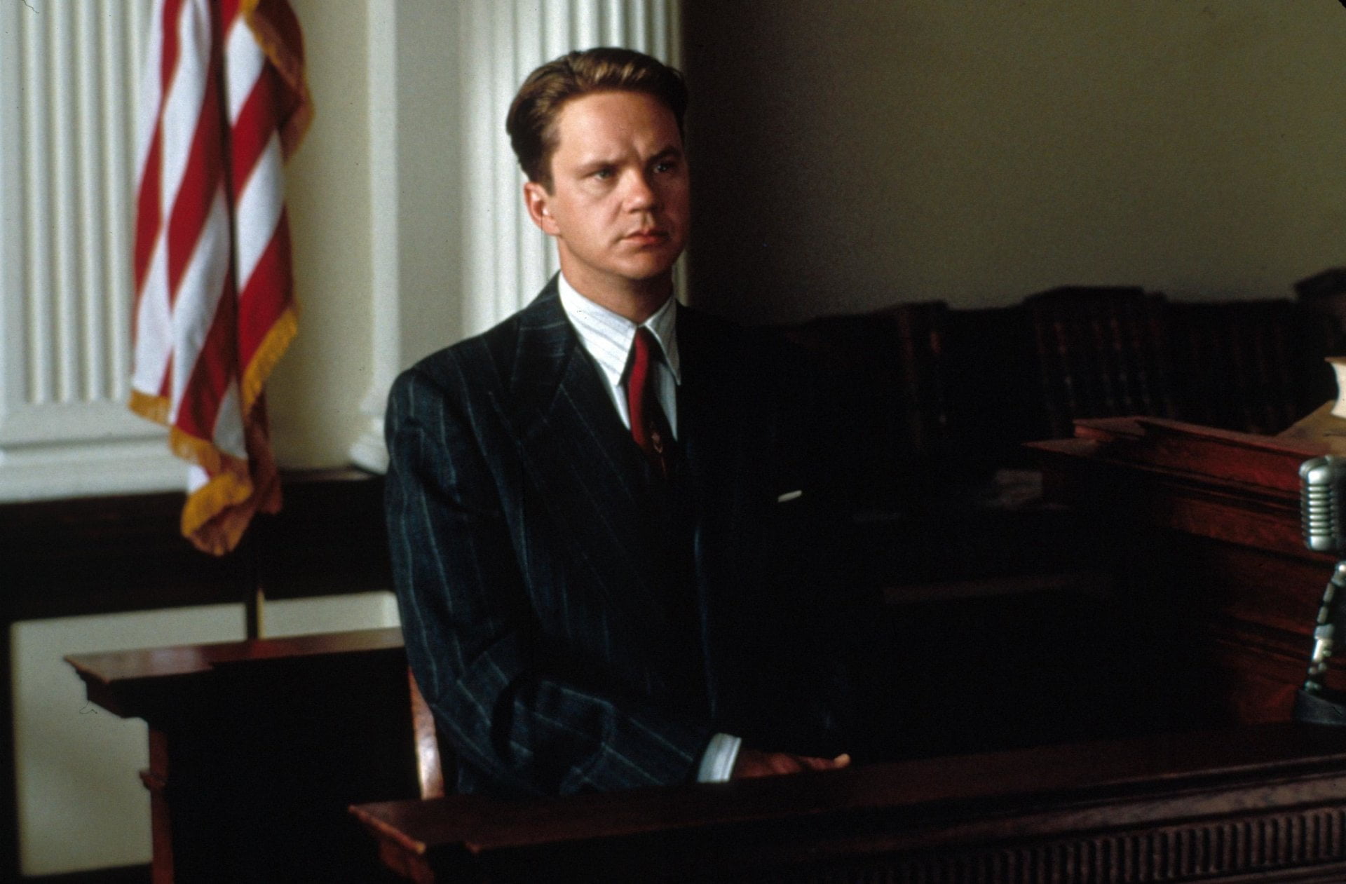 portrait, 1080P, music, well-dressed, businessman, The Shawshank Redemption, menswear, Movie, waist up, business person, Tim Robbins, formalwear, men, HD Wallpaper