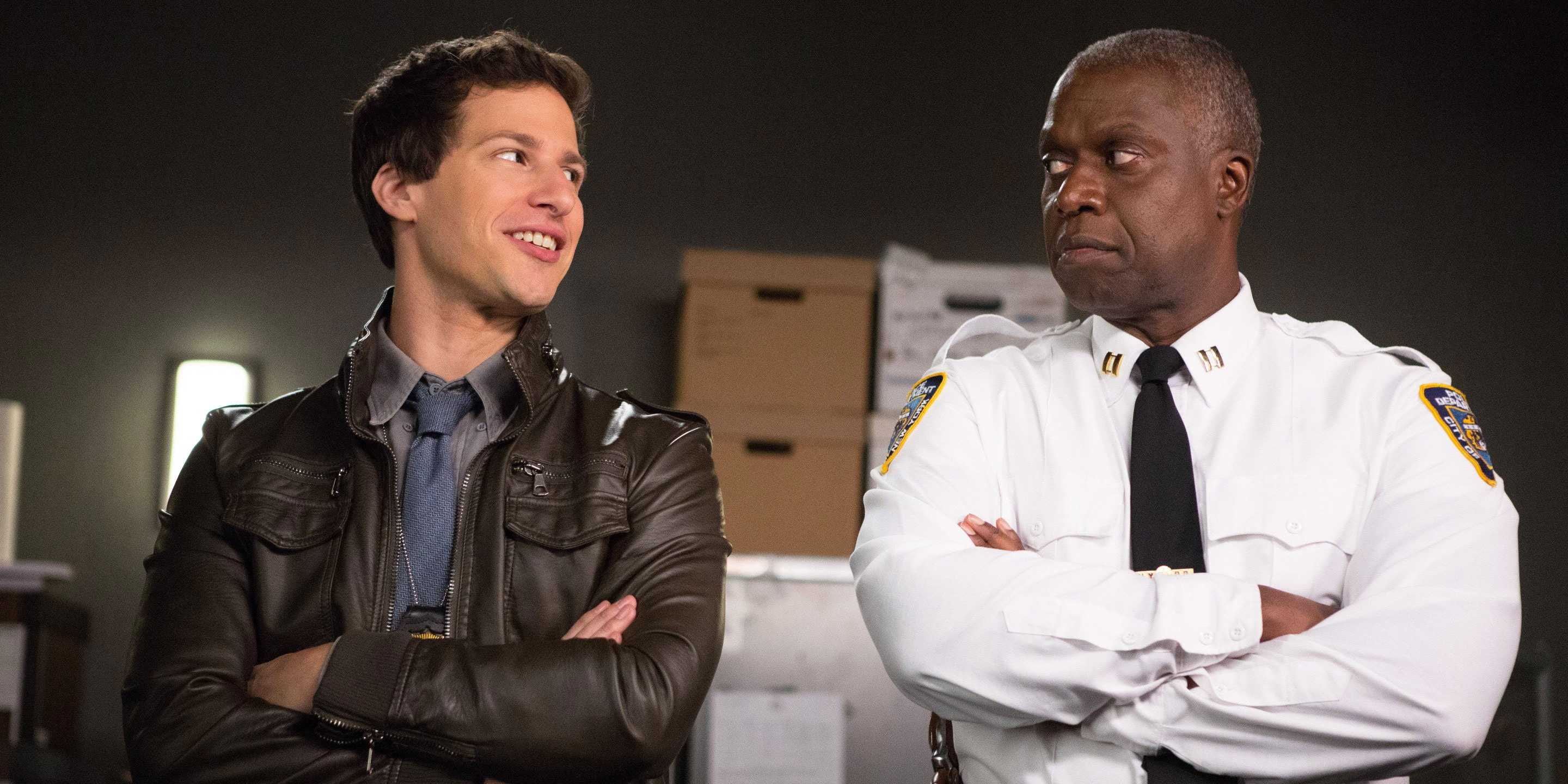 Andy Samberg, Jake Peralta, Brooklyn Nine-Nine, TV Show, 2K, HD Wallpaper
