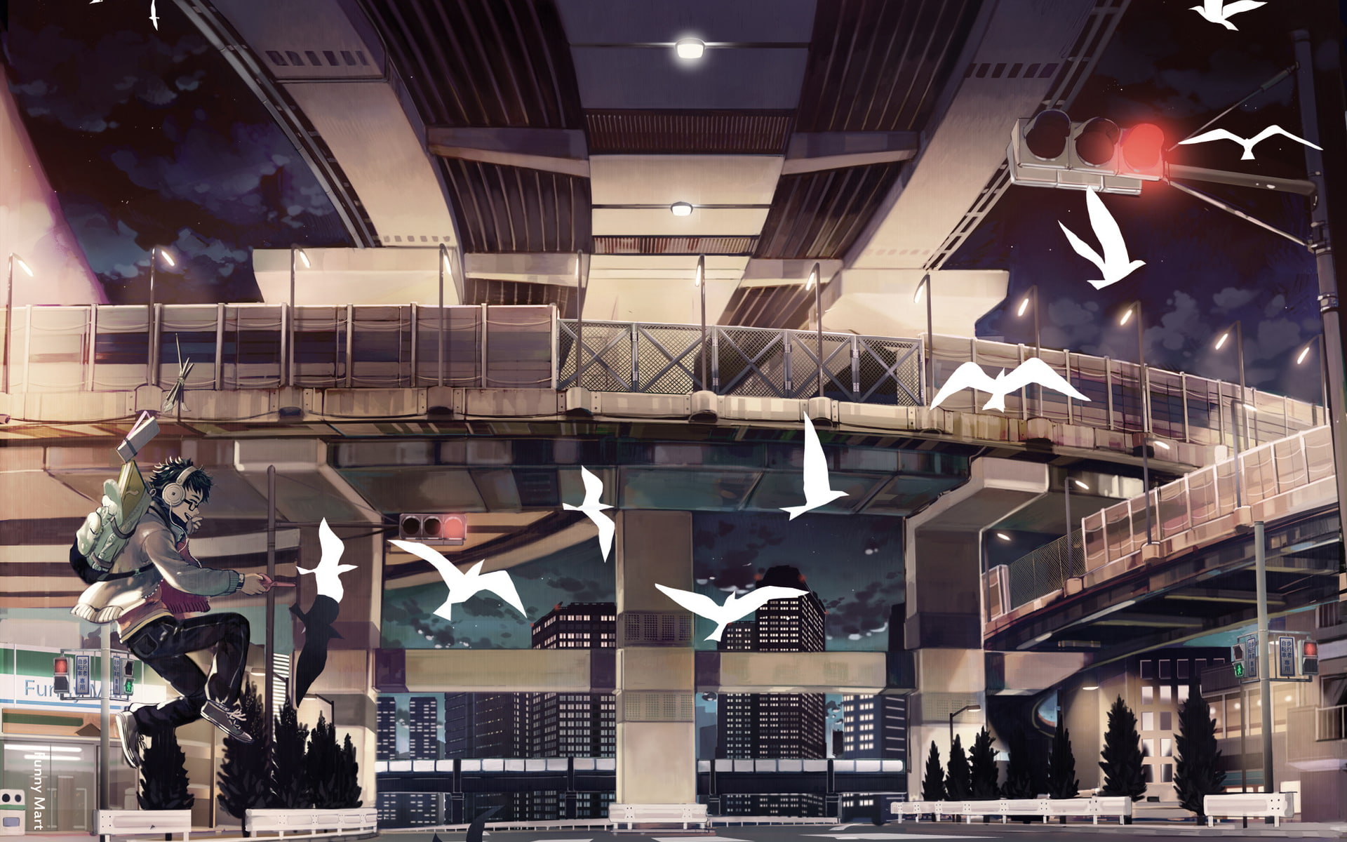 soar, anime, 1080P, HD Wallpaper