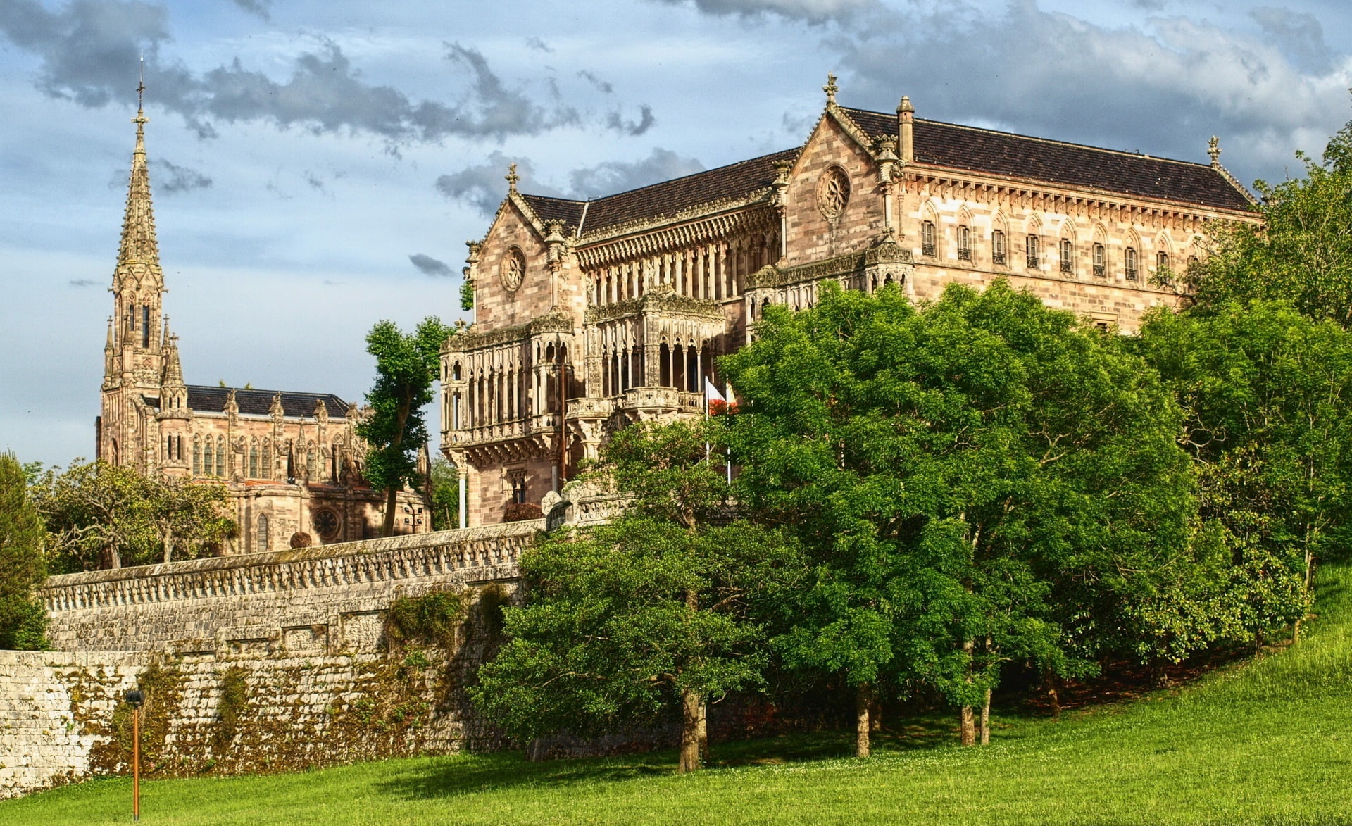 Spain, sobrellano, cantabria, palace, 1080P, Europe, HD Wallpaper