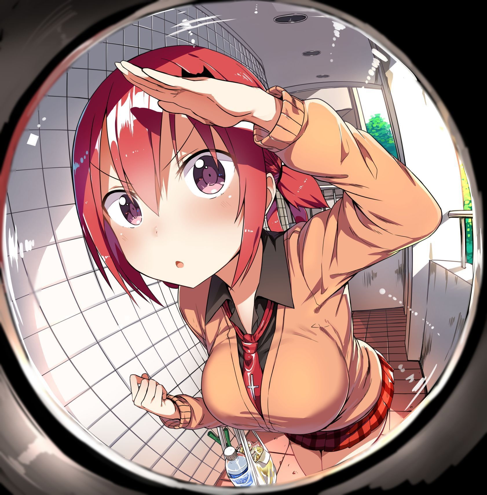 arts culture and entertainment, design, body part, human body part, sunglasses, shape, day, close-up, indoors, young adult, anime girls, Satanichia McDowell Kurumizawa, Phone HD Wallpaper