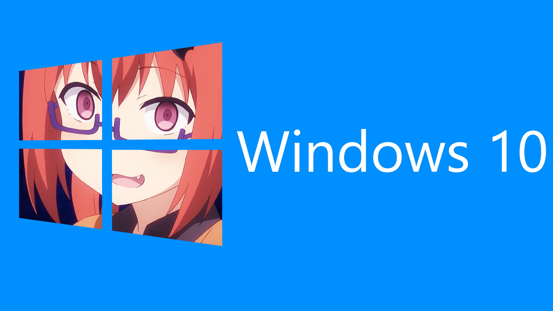 Gabriel Dropout, anime, Windows 10, 1080P, Satanichia McDowell Kurumizawa, HD Wallpaper