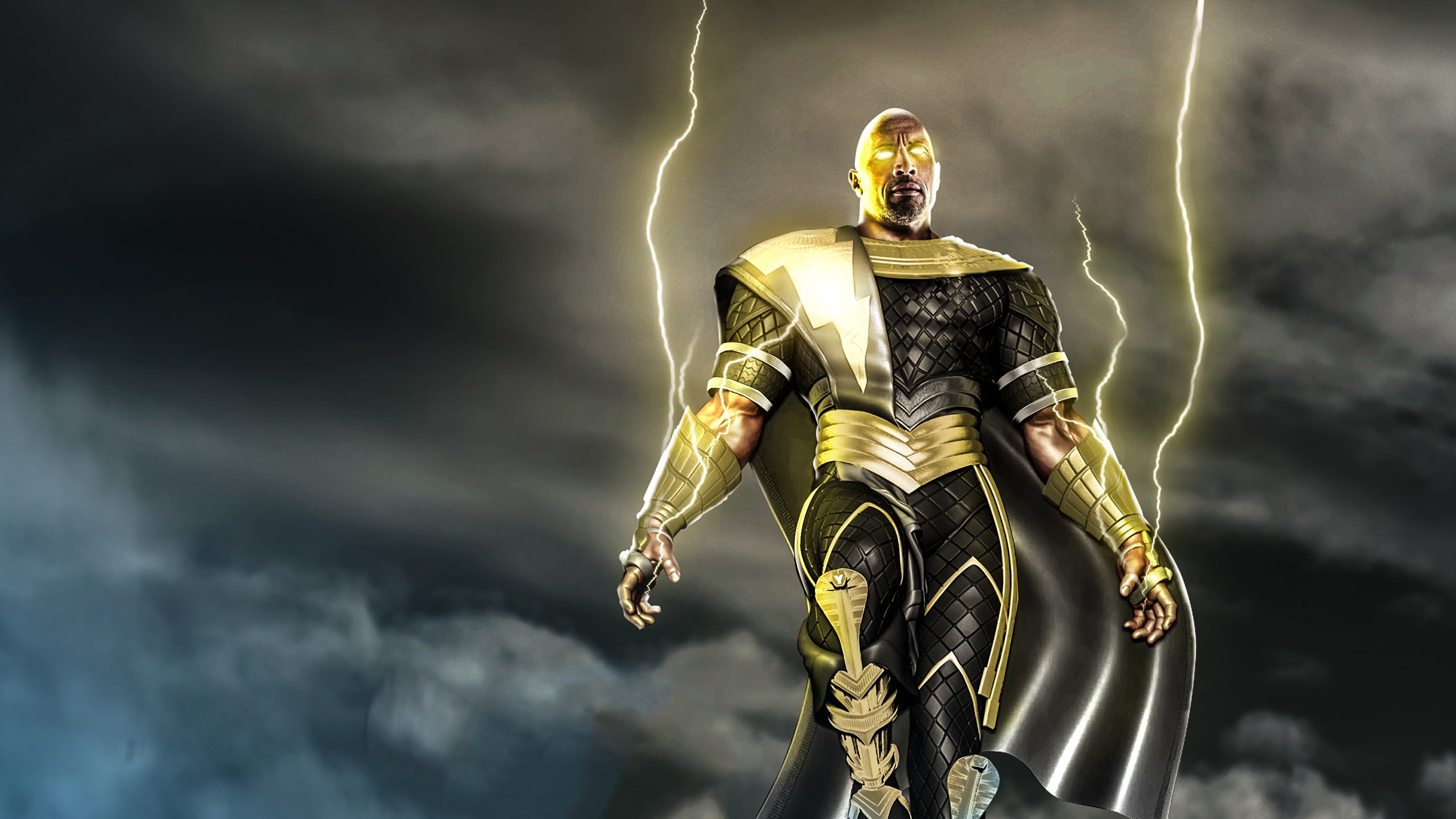 Shazam!, Movie, Black Adam, 2K, Dwayne Johnson, HD Wallpaper