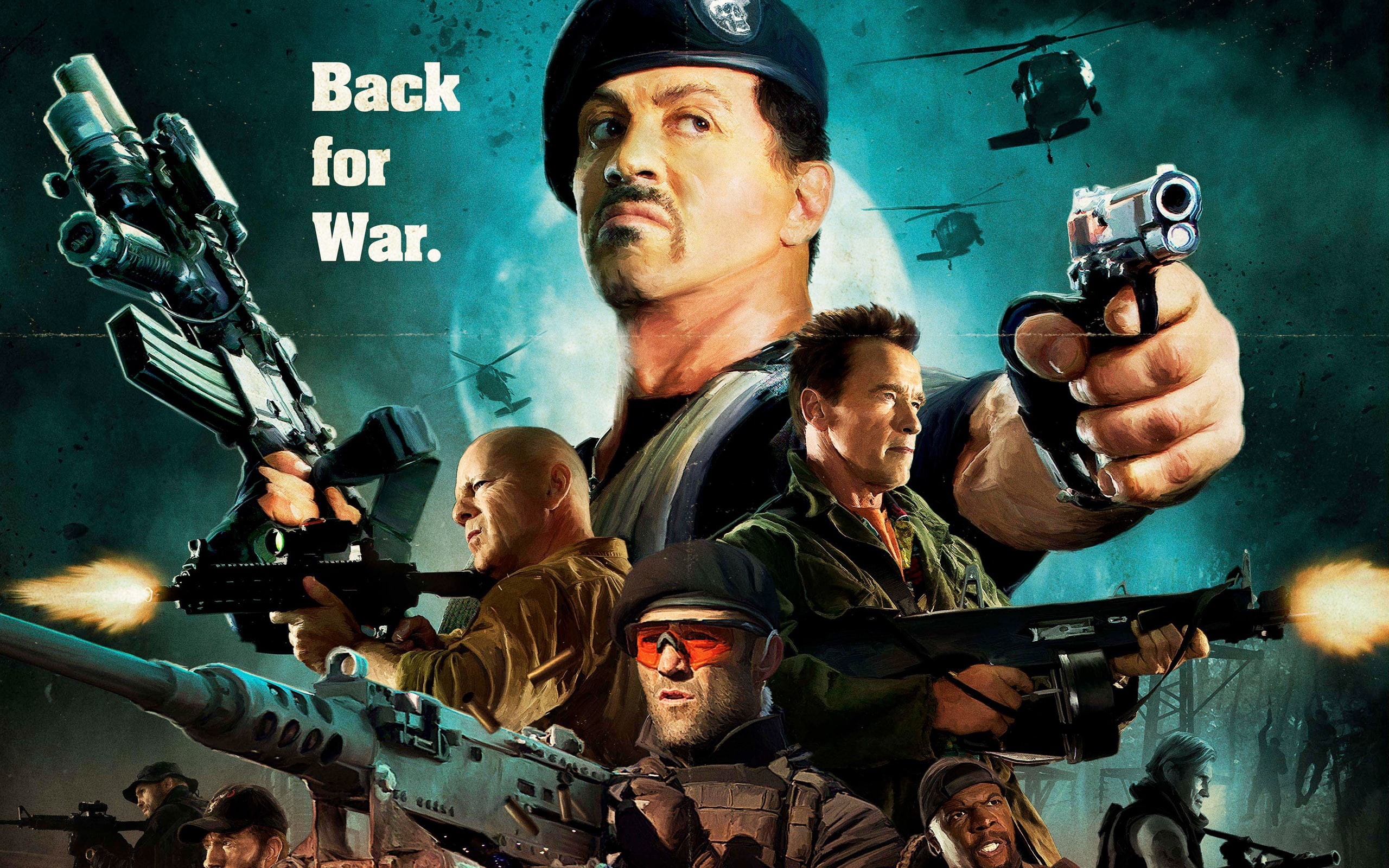 war, Expendables, advertisement, Stallone, back, HD, Sylvester, 2K, HD Wallpaper