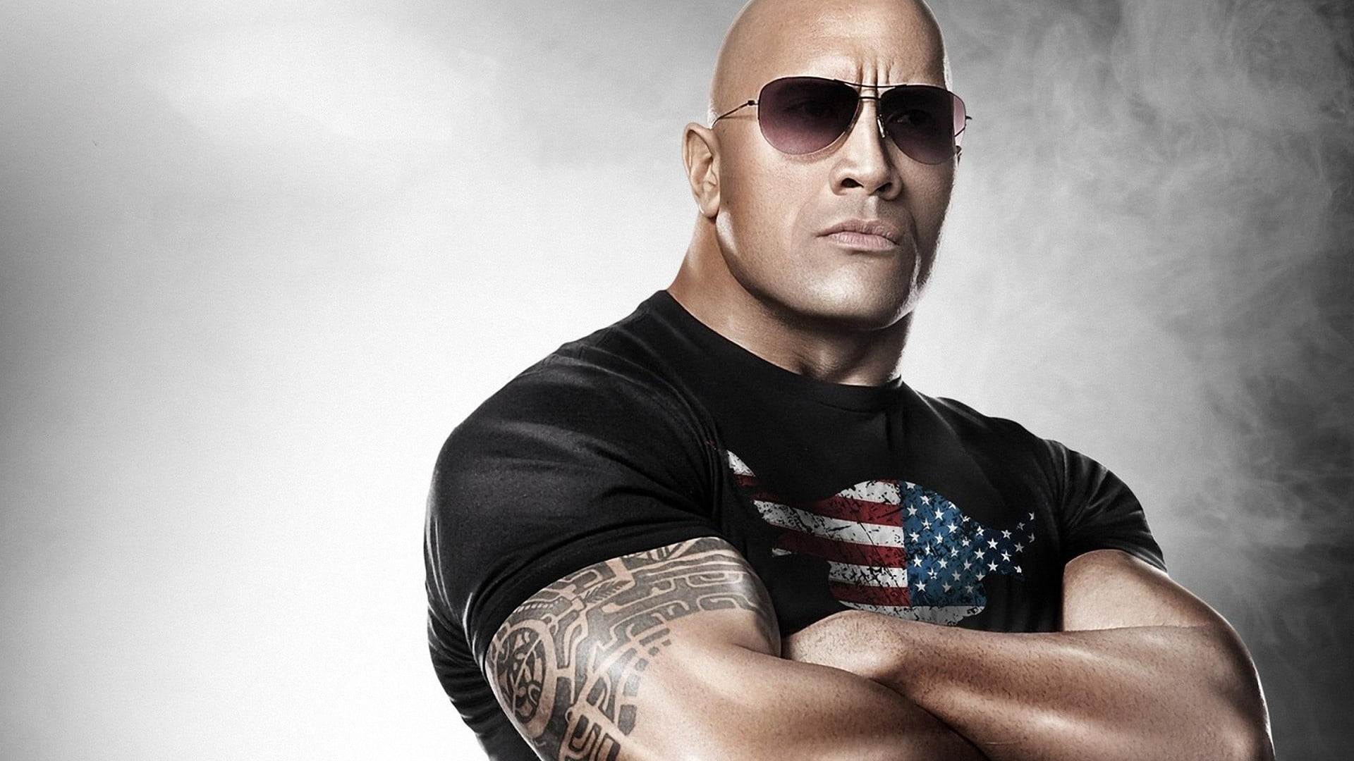 confidence, dwayne, arts culture and entertainment, only Men, human Muscle, people, looking, dwayne johnson, caucasian Ethnicity, indoors, shaved Head, HD Wallpaper
