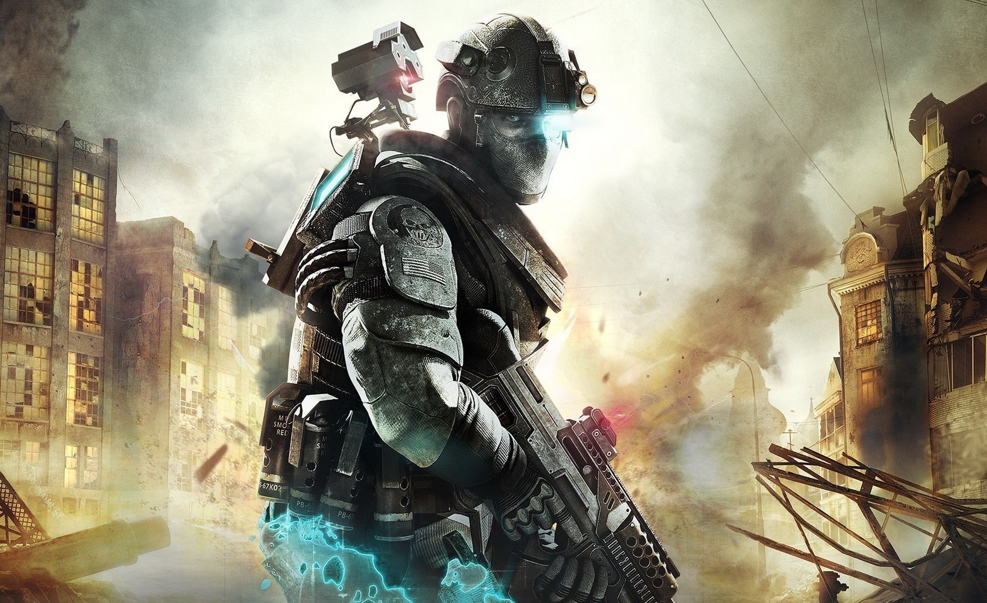 no people, architecture, character, tom clancys ghost recon future soldier, nature, built structure, military, protection, conflict, future, recon, building exterior, HD Wallpaper