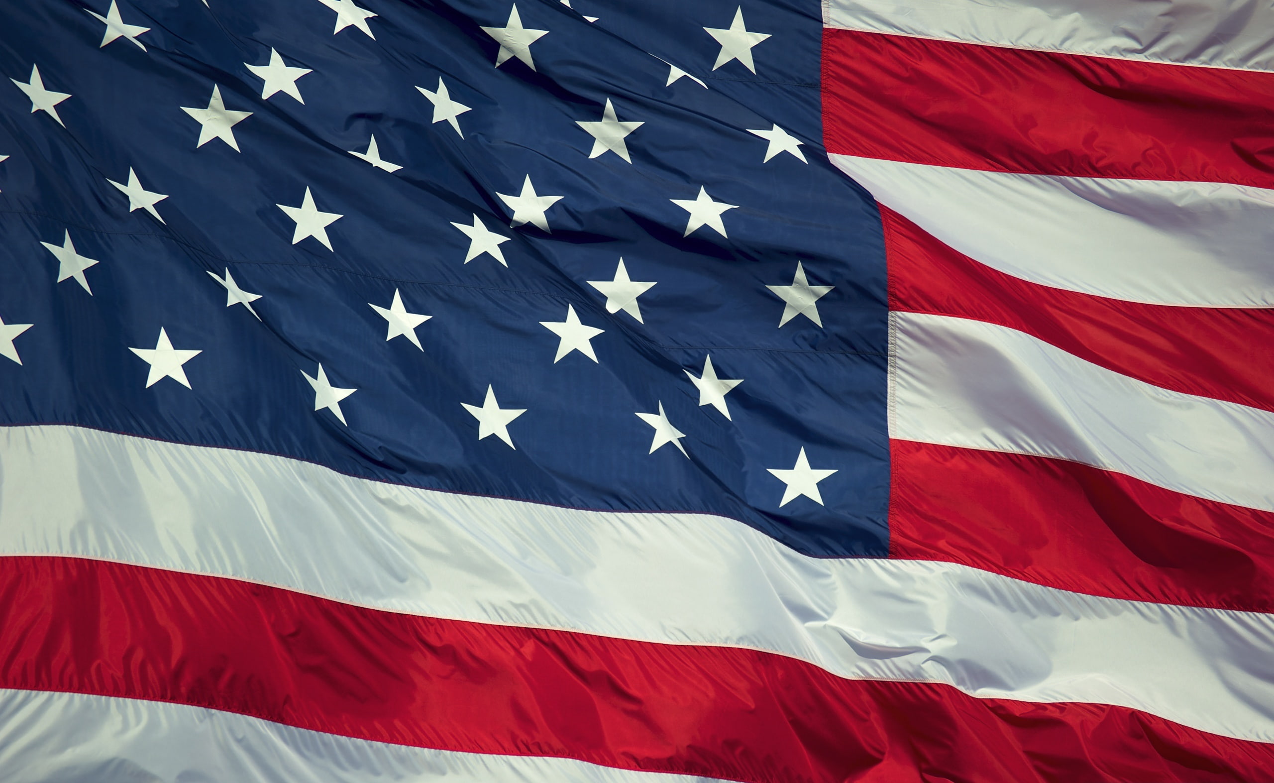 day, 2K, Flag, close-up, patriotism, red, textile, u, backgrounds, Holidays, striped, pattern, white color, star shape, s, outdoors, American, shape, no people, HD Wallpaper