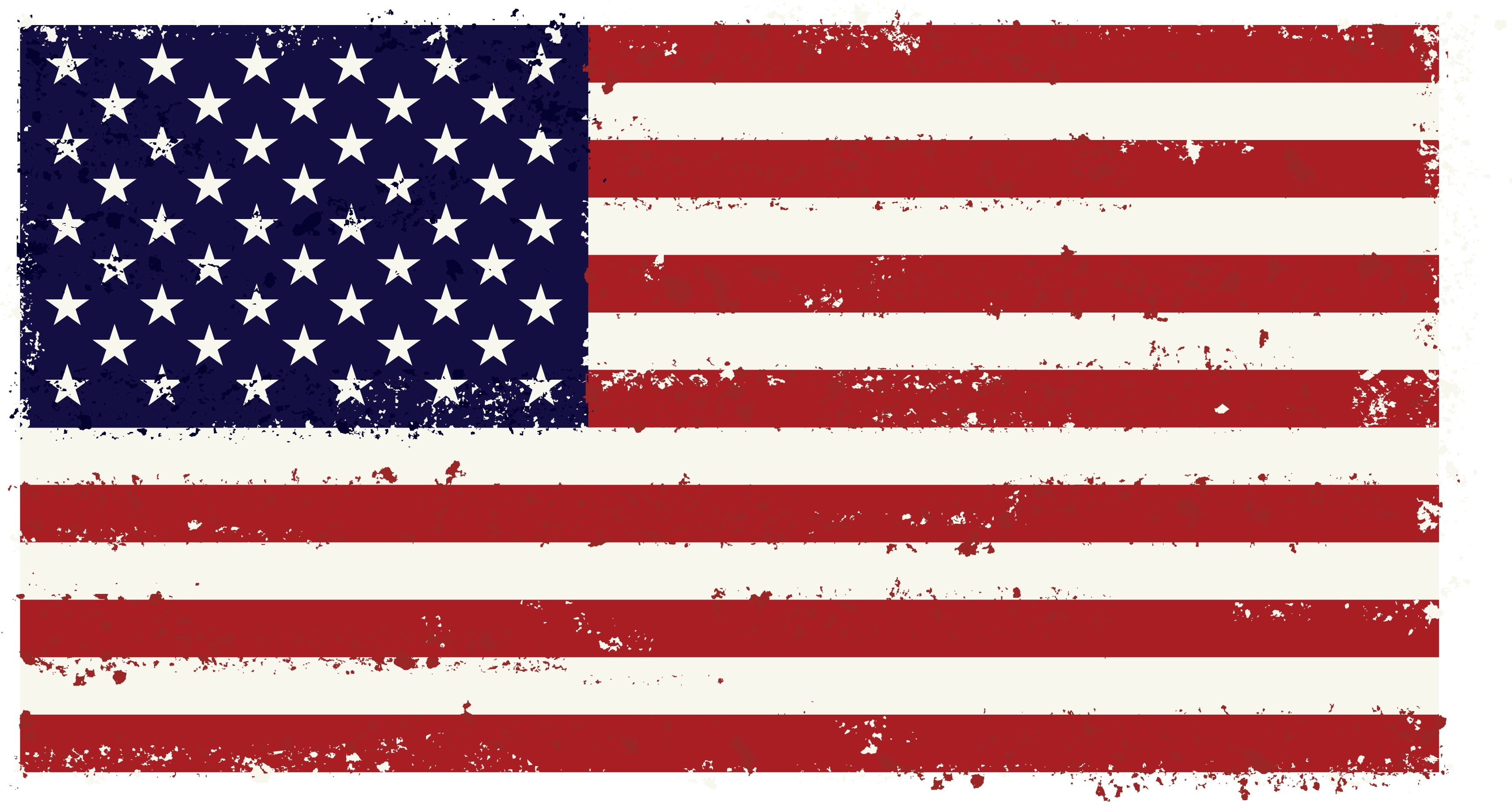 flag, 2K, U.S.A., the United States of America, red, white, USA, strip, HD Wallpaper