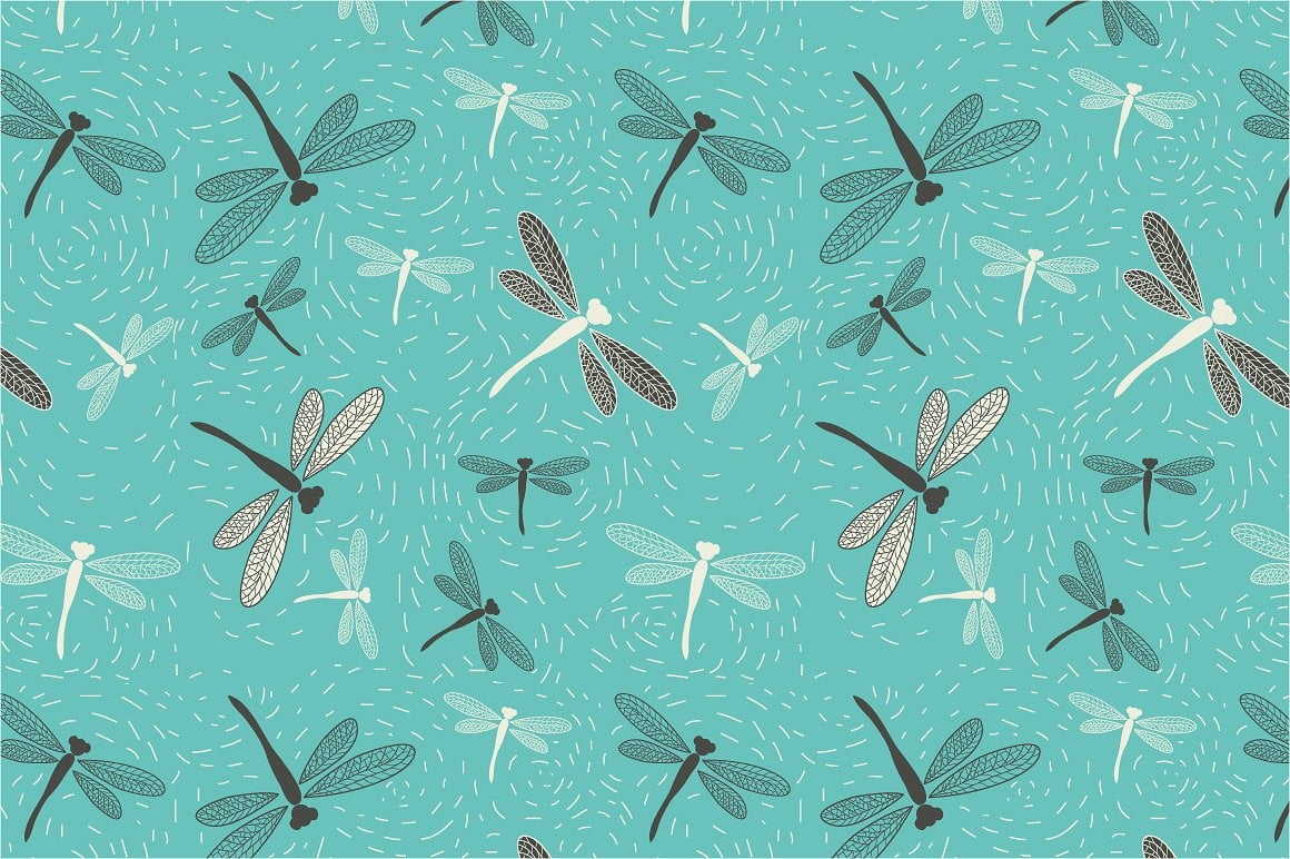 invertebrate, animals in the wild, pattern, animal, green color, beauty in nature, close-up, repetition, dragonfly, nature, backgrounds, large group of objects, HD Wallpaper