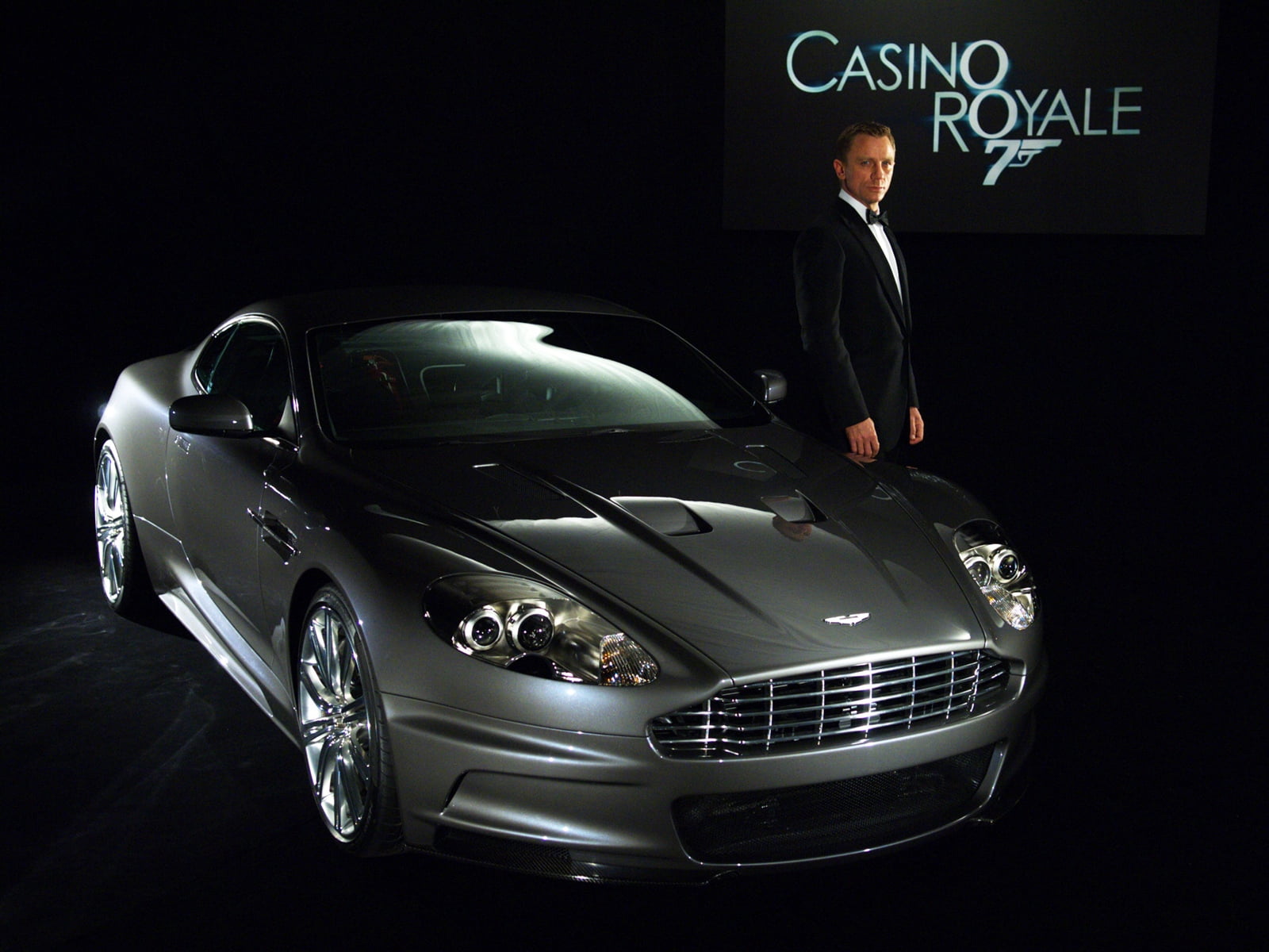 poster, engine, mode of transportation, car, no People, standing, wheel, black Color, front View, dbs, expense, luxury, elegance, indoors, side View, casino, HD Wallpaper