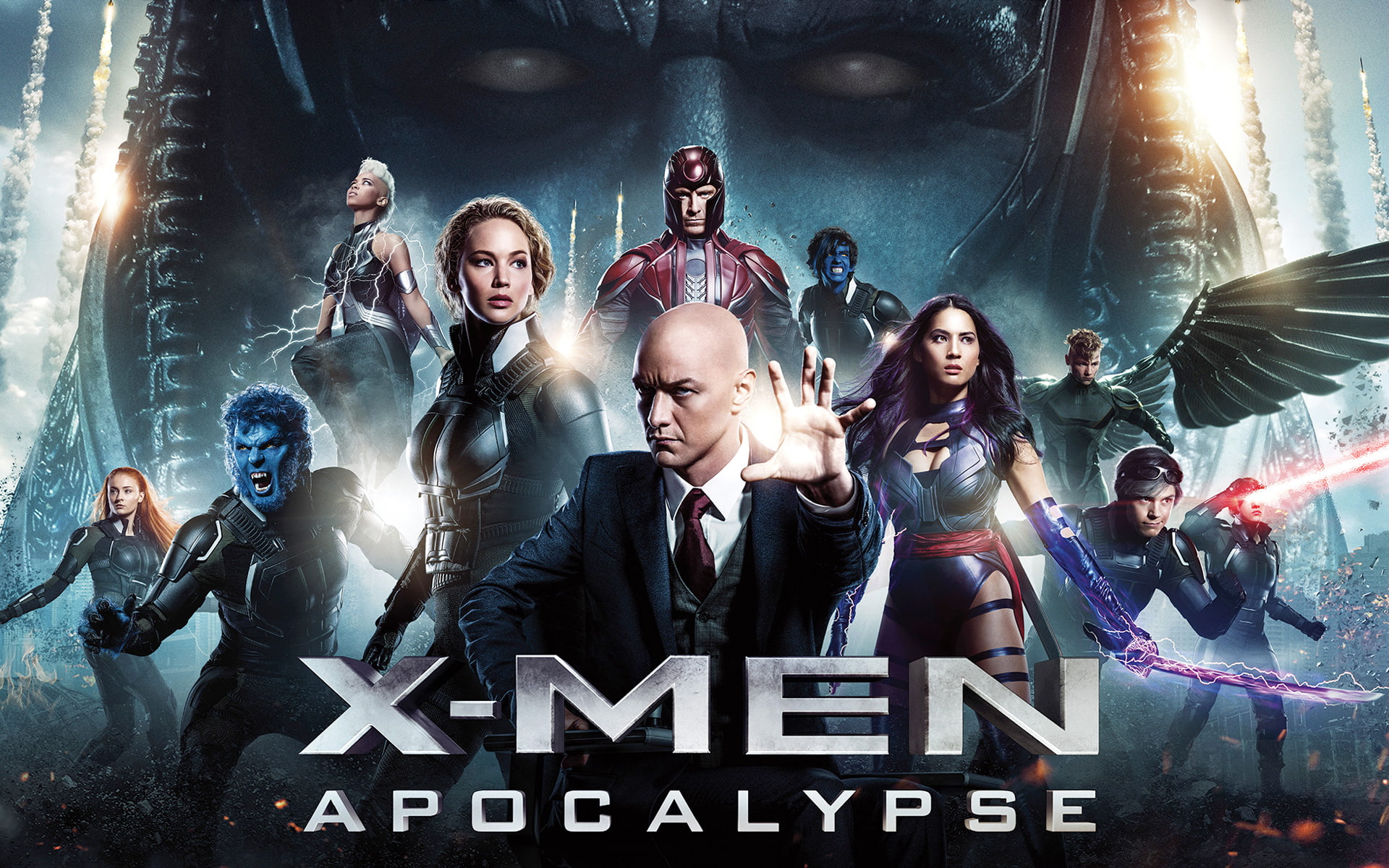 1080P, men, Apocalypse, Banner, x, Poster, HD Wallpaper