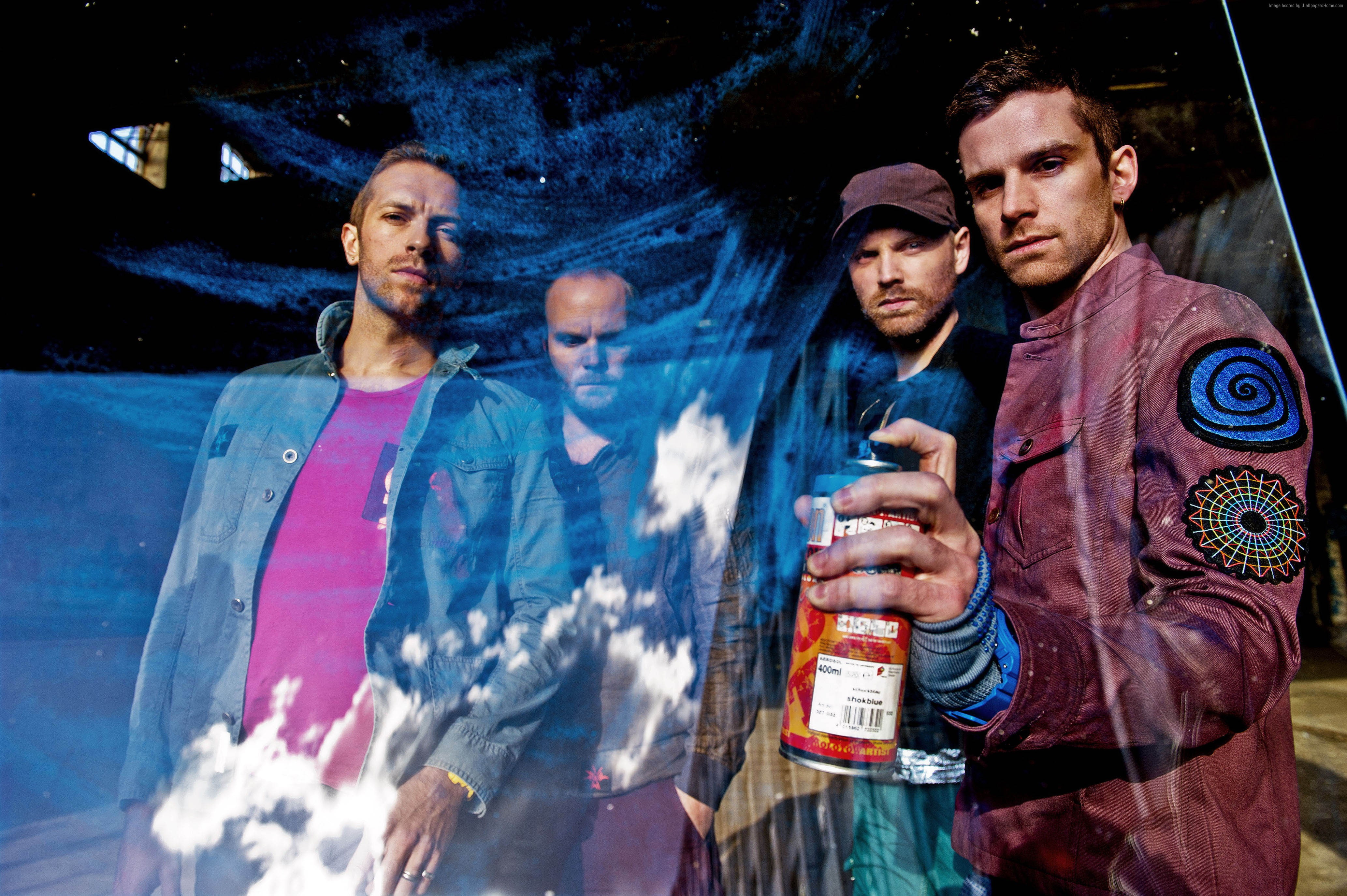 Top music artist and bands, Chris Martin, Coldplay, Jonny Buckland, Will Champion, 4K, Guy Berryman, HD Wallpaper