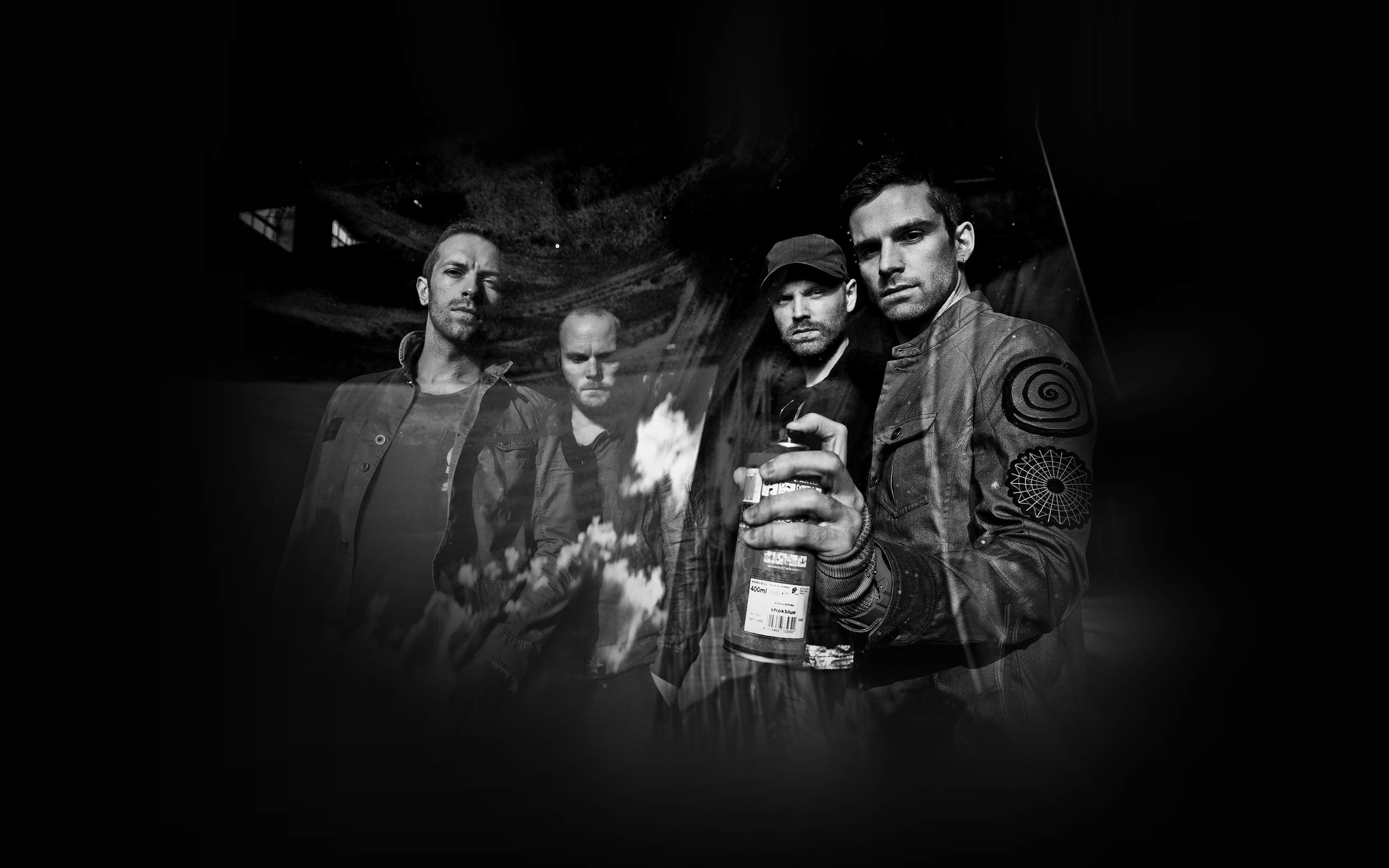 4K, music, band, coldplay, dark, celebrity, HD Wallpaper