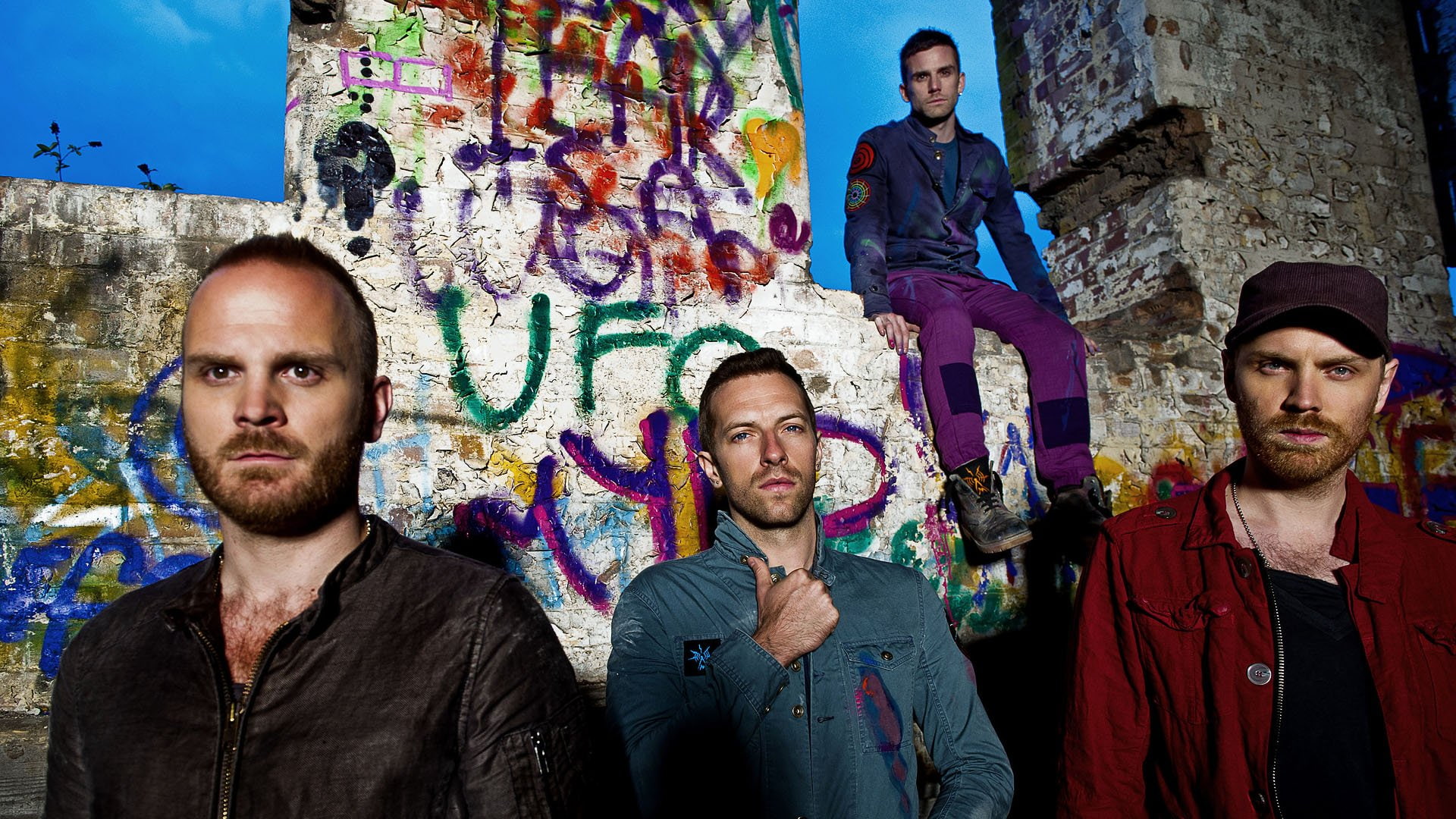 coldplay, alternative, britpop, 1080P, rock, HD Wallpaper