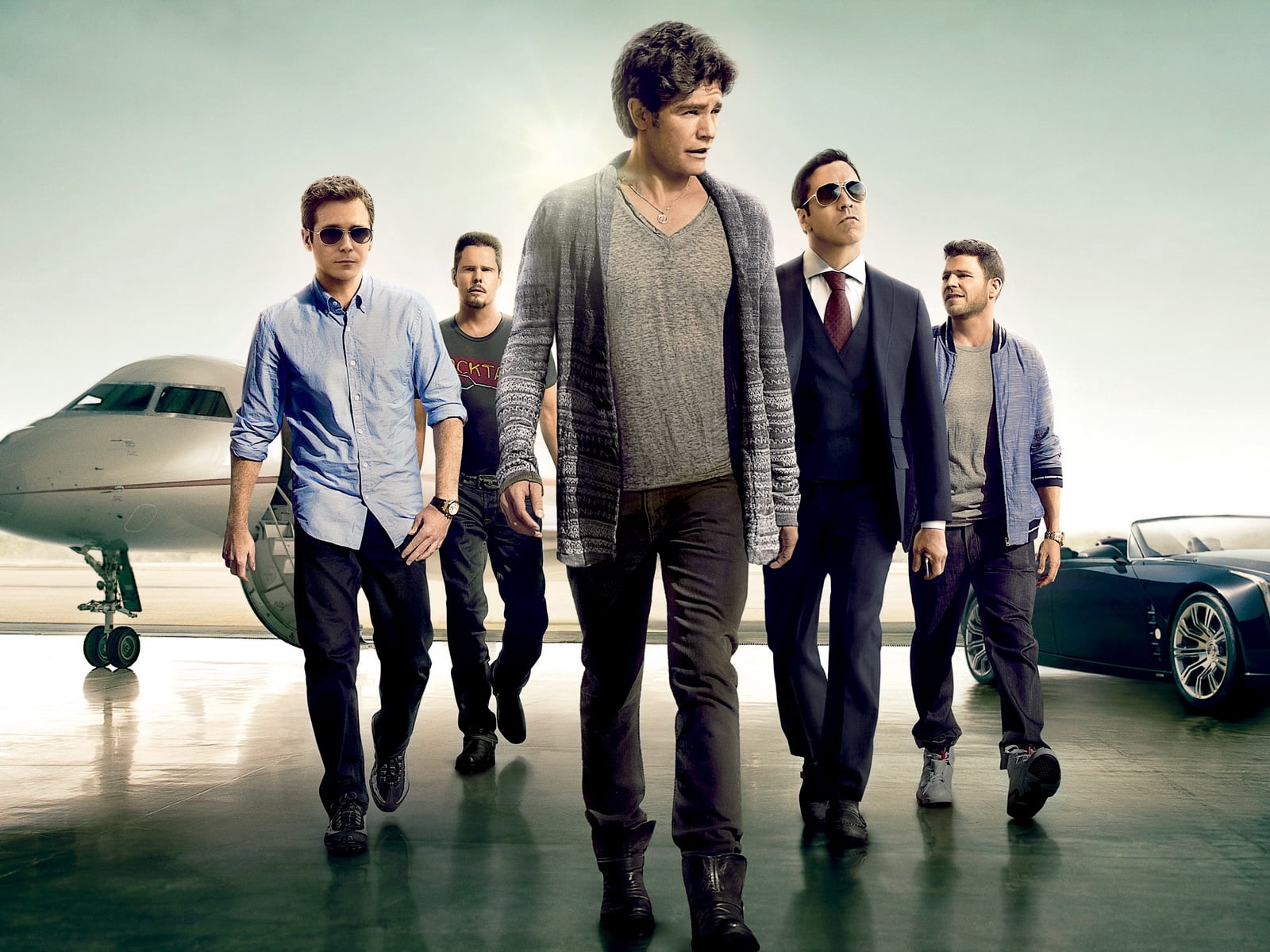 group Of People, smiling, land Vehicle, casual clothing, man, airplane, full length, males, friendship, young Men, togetherness, 720P, transportation, HD Wallpaper