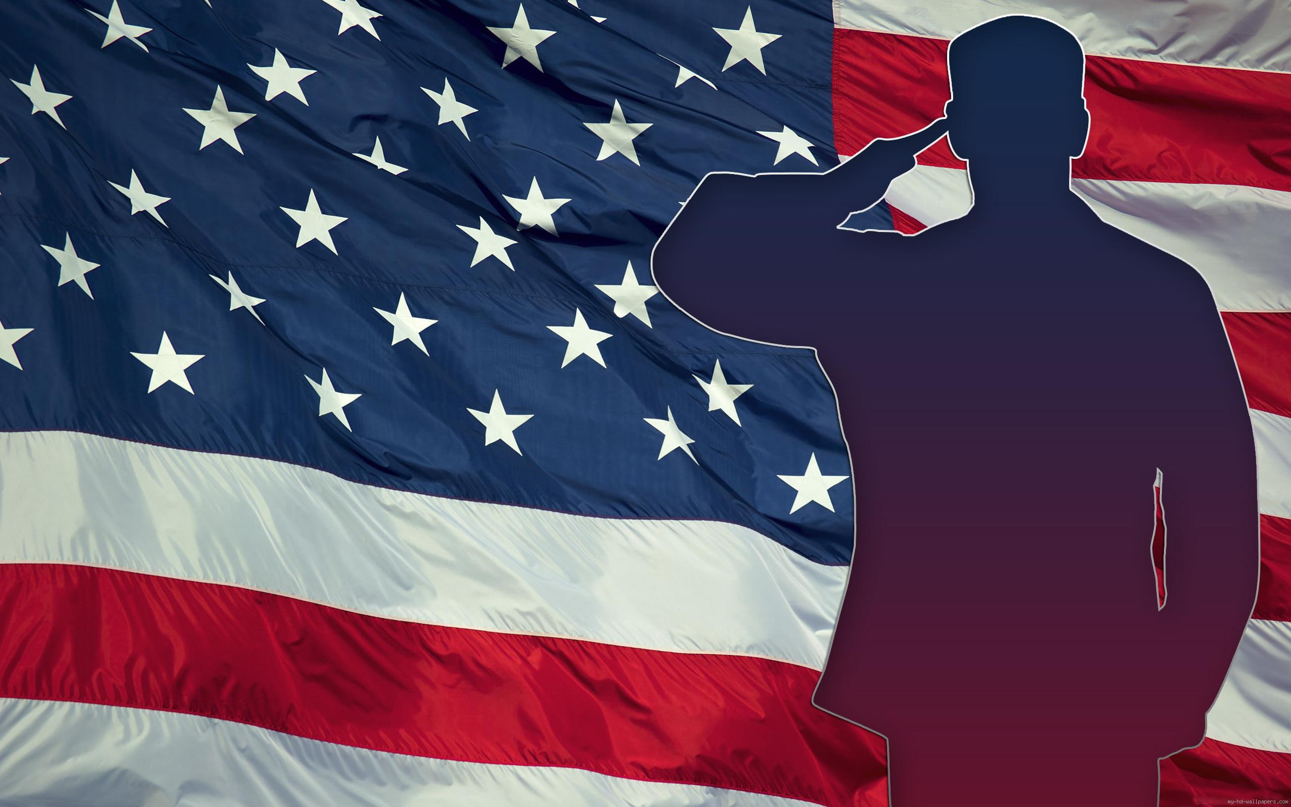 2K, america, holidays, memorial day, american, flag, soldier, HD Wallpaper