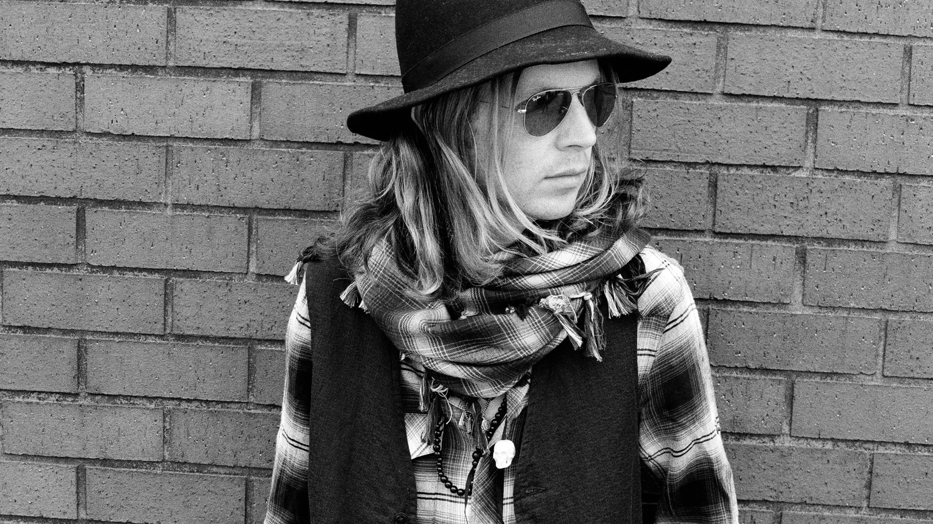front view, shirt, beautiful, brick, lifestyles, jacket, wall - Building Feature, blond Hair, wall, copy Space, looking At Camera, urban Scene, casual Clothing, HD Wallpaper