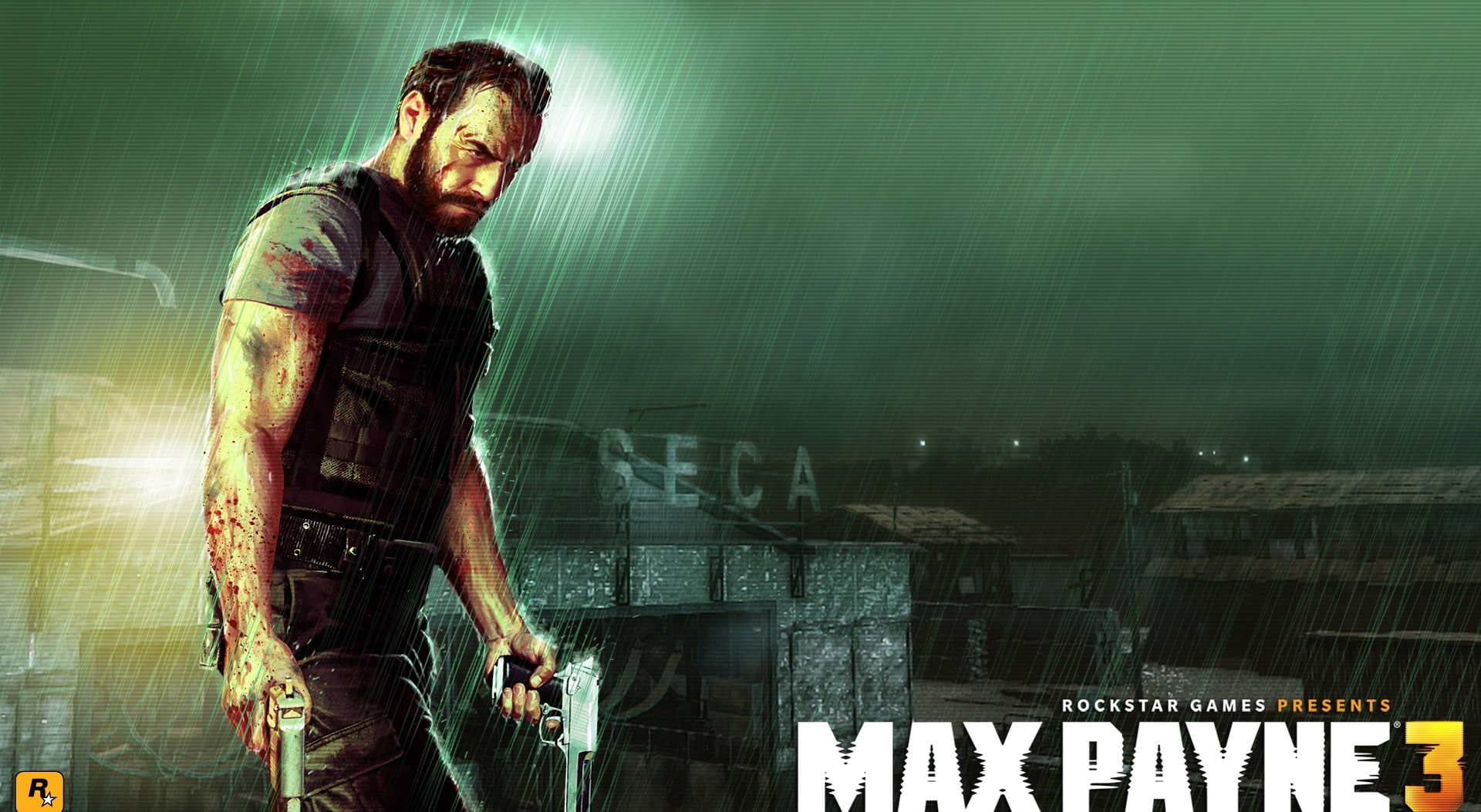 young adult, casual clothing, mid adult, standing, max payne 3, payne, men, night, real people, Rockstar Games, architecture, max payne, max, adult, males, HD Wallpaper