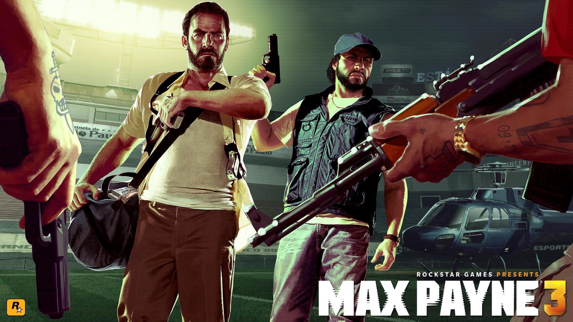max, rockstar games, The deal, Football field, Money, Max Payne 3, 1080P, Machine, The bandits, Weapons, Gun, desert eagle, Tattoo, Helicopter, Watch, HD Wallpaper