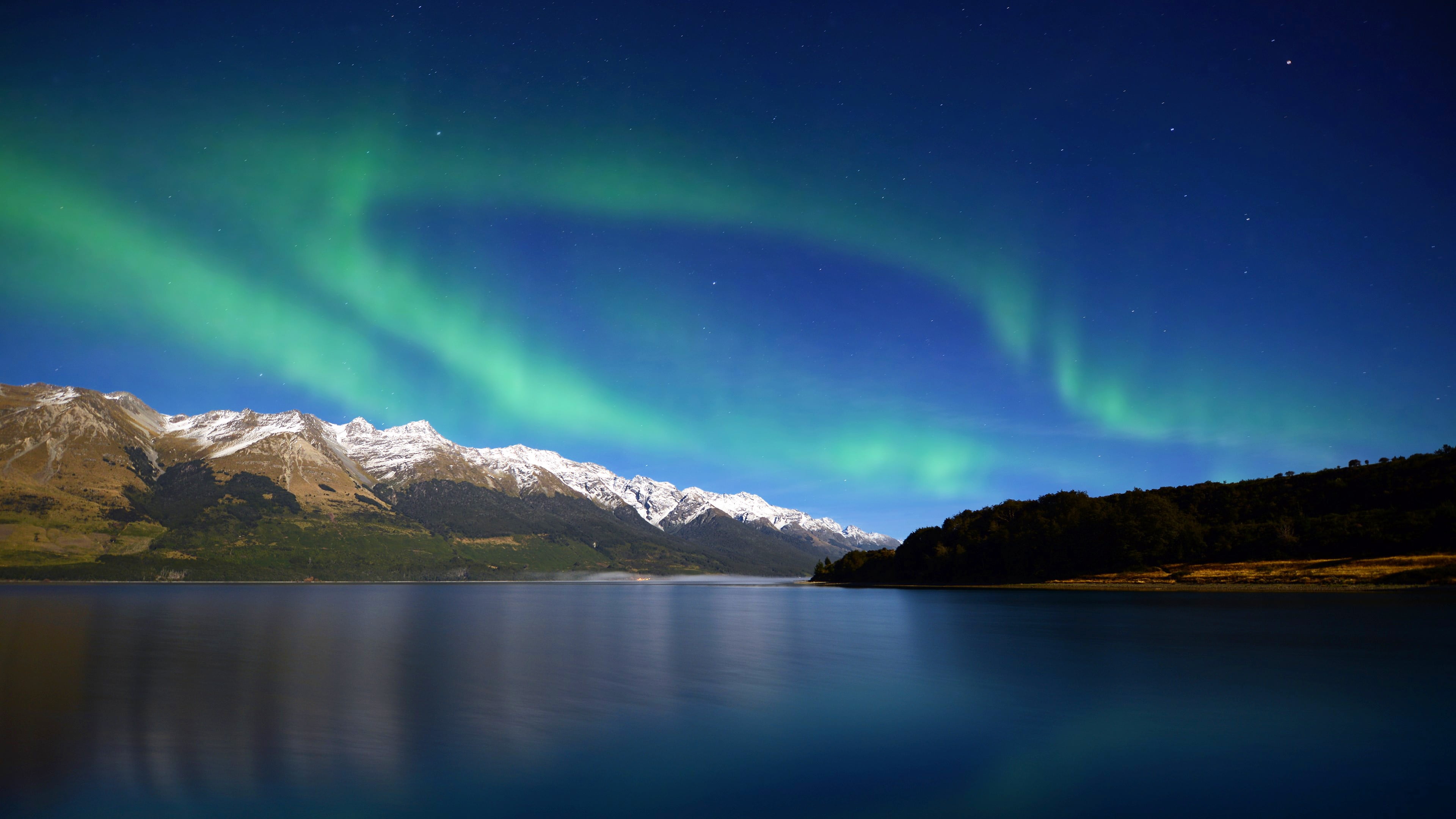 mountains, milky Way, rock - Object, idyllic, mountain Range, mountain, tranquil Scene, nature, dusk, aurorae, constellation, environment, star - Space, HD Wallpaper