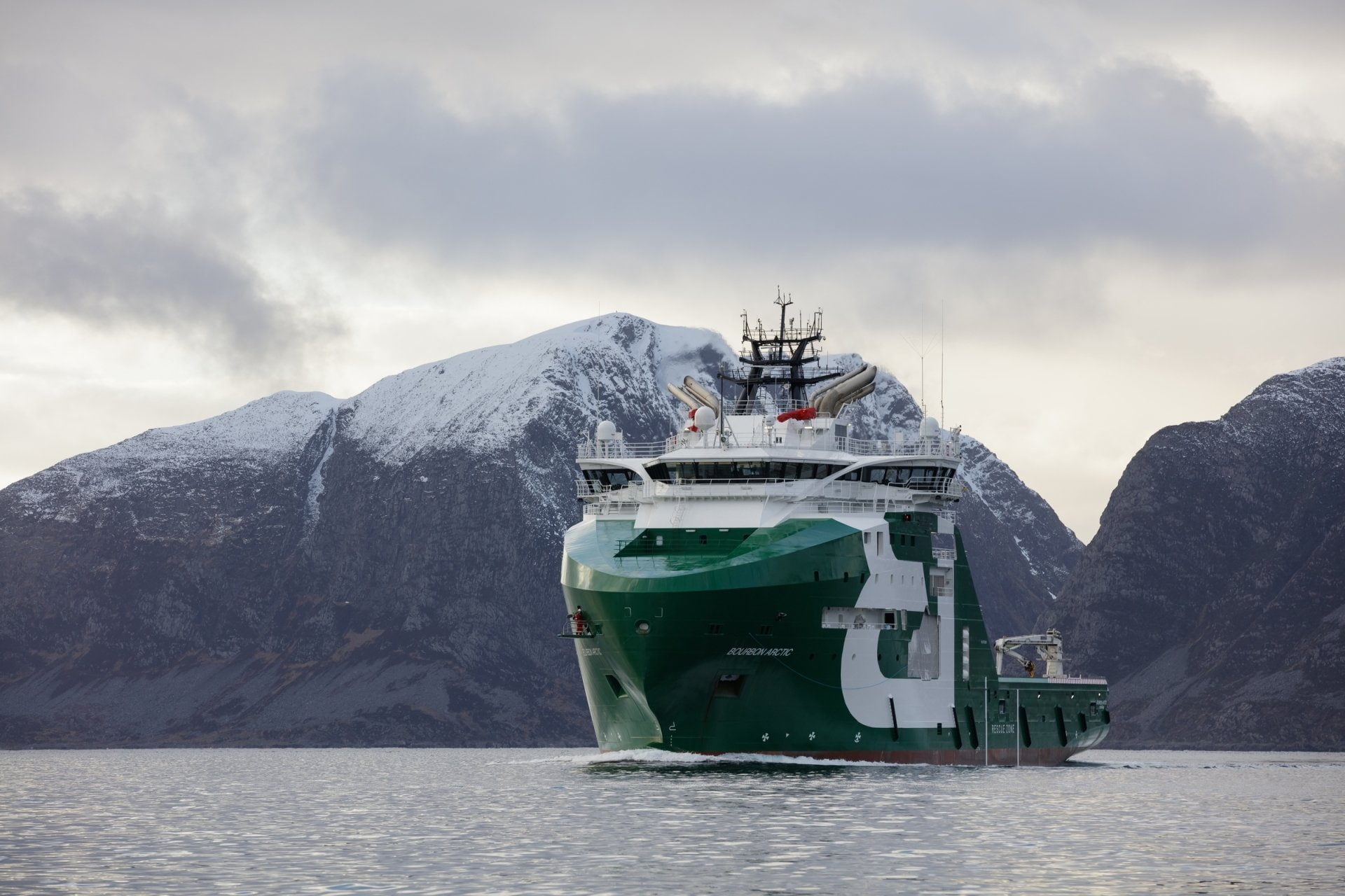 Ship, 1080P, Vehicles, Bourbon Arctic, Offshore Support Vessel, HD Wallpaper