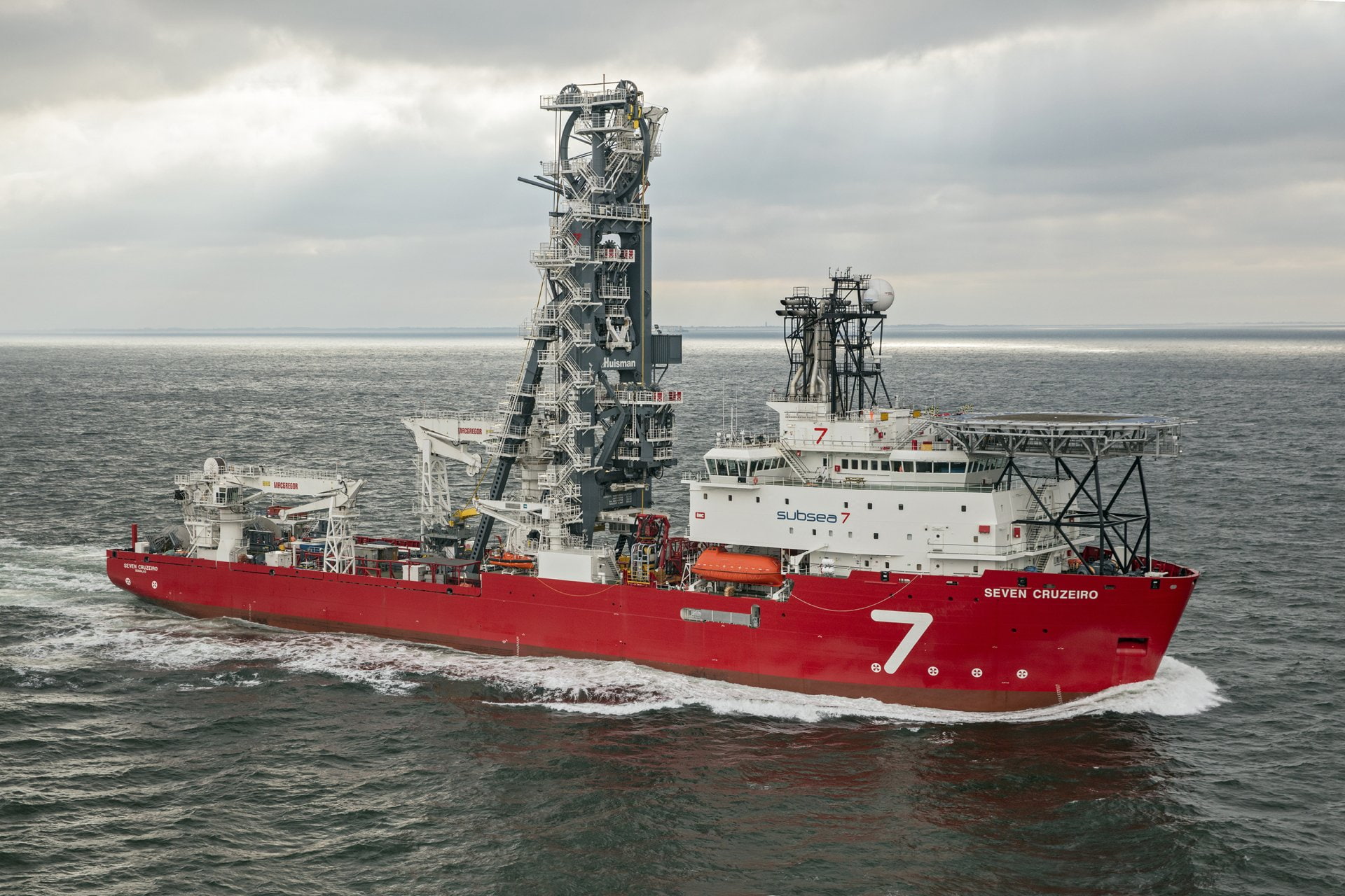 Offshore Support Vessel, Seven Cruzeiro, 1080P, Vehicles, Ship, HD Wallpaper
