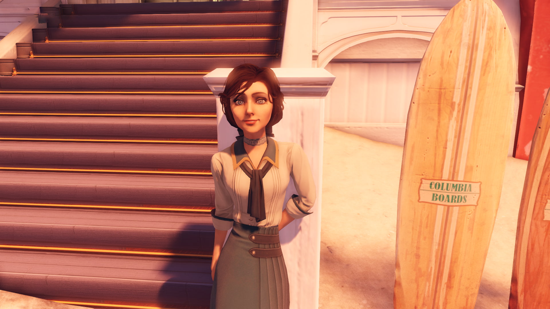 built structure, video games, mid adult women, leisure activity, architecture, BioShock Infinite, BioShock, real people, beauty, young women, outdoors, HD Wallpaper