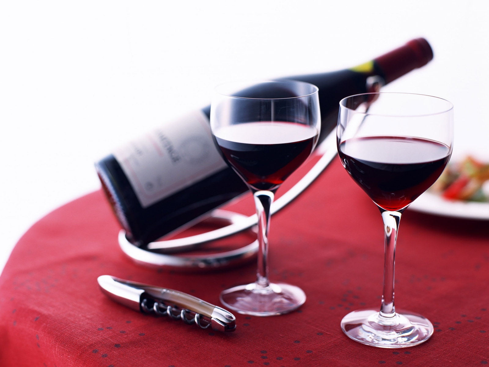 vinos, mesa, vidrios, copa, 720P, HD Wallpaper