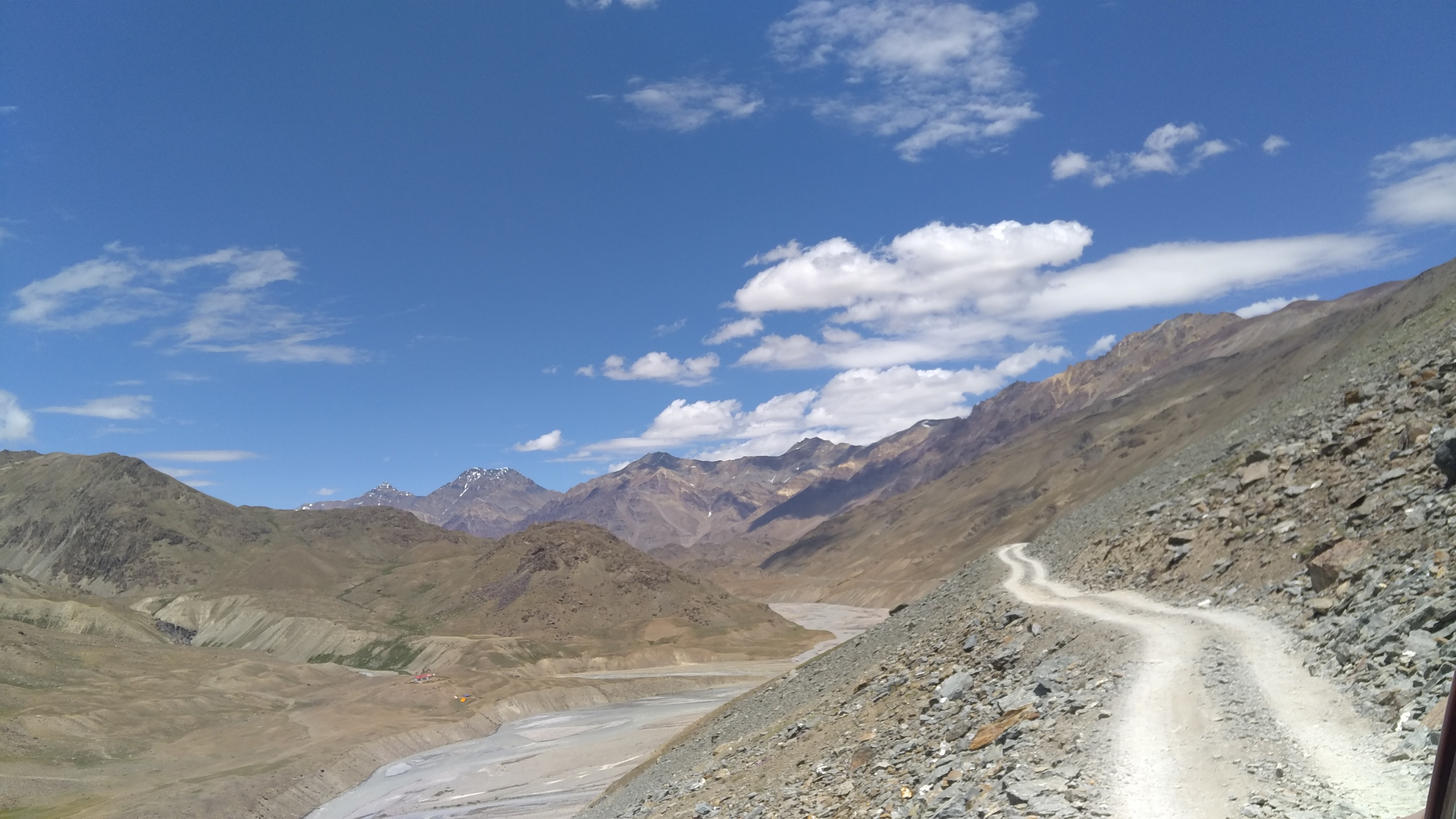 transportation, beauty in nature, travel, no people, nature, landscape, travel destinations, cloud - sky, sky, remote, 5K, mountain range, valley, non-urban scene, HD Wallpaper