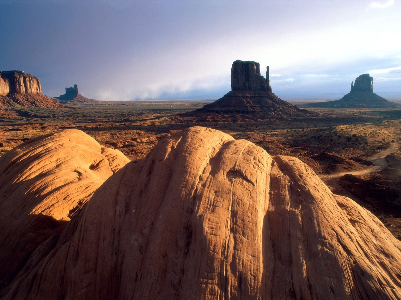 eroded, monument Valley, butte - Rocky Outcrop, utah, brown, stones, arid Climate, beauty In Nature, formation, national Landmark, sand, nature, colorado Plateau, HD Wallpaper