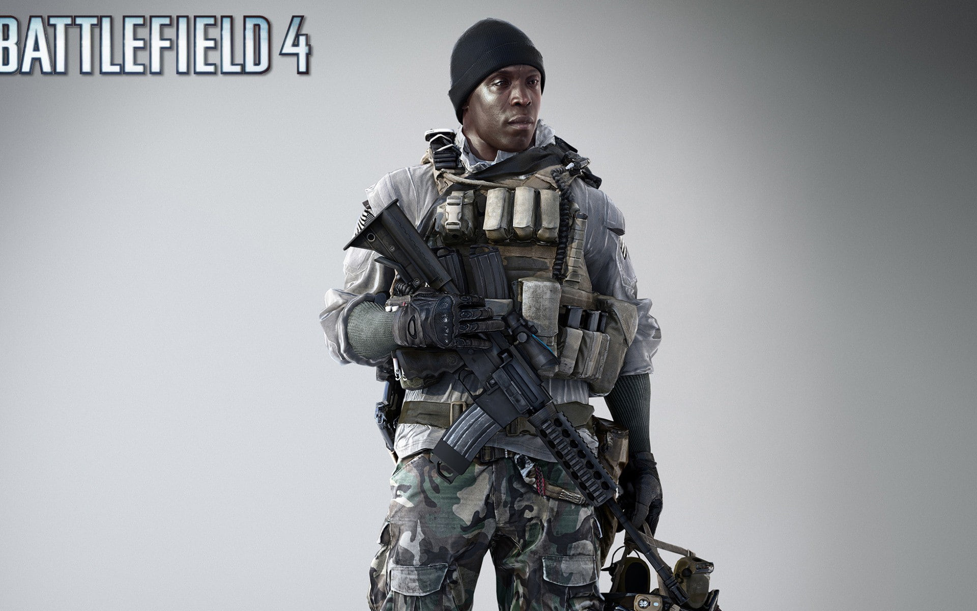 1080P, Kimble Graves, weapon, soldier, equipment, M4A1, Irish, Battlefield 4, vest, EA Digital Illusions CE, Tombstone squad, Electronic Arts, Graves Kimble, HD Wallpaper