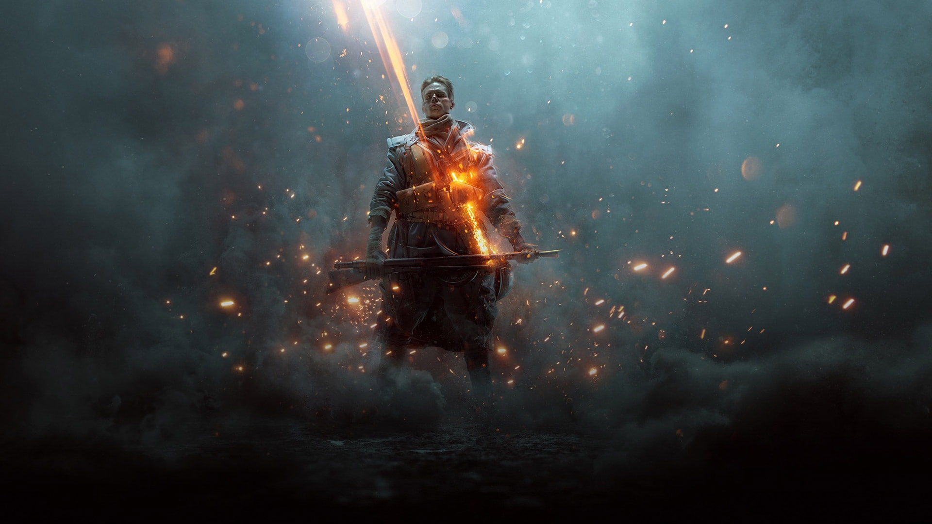 Military, Battlefield 1, Equipment, Flamethrower, Lights, DICE, Look, Frostbite, Weapons, Fire, Electronic Arts, Battlefield 1: They Shall Not Pass, DLC, HD Wallpaper