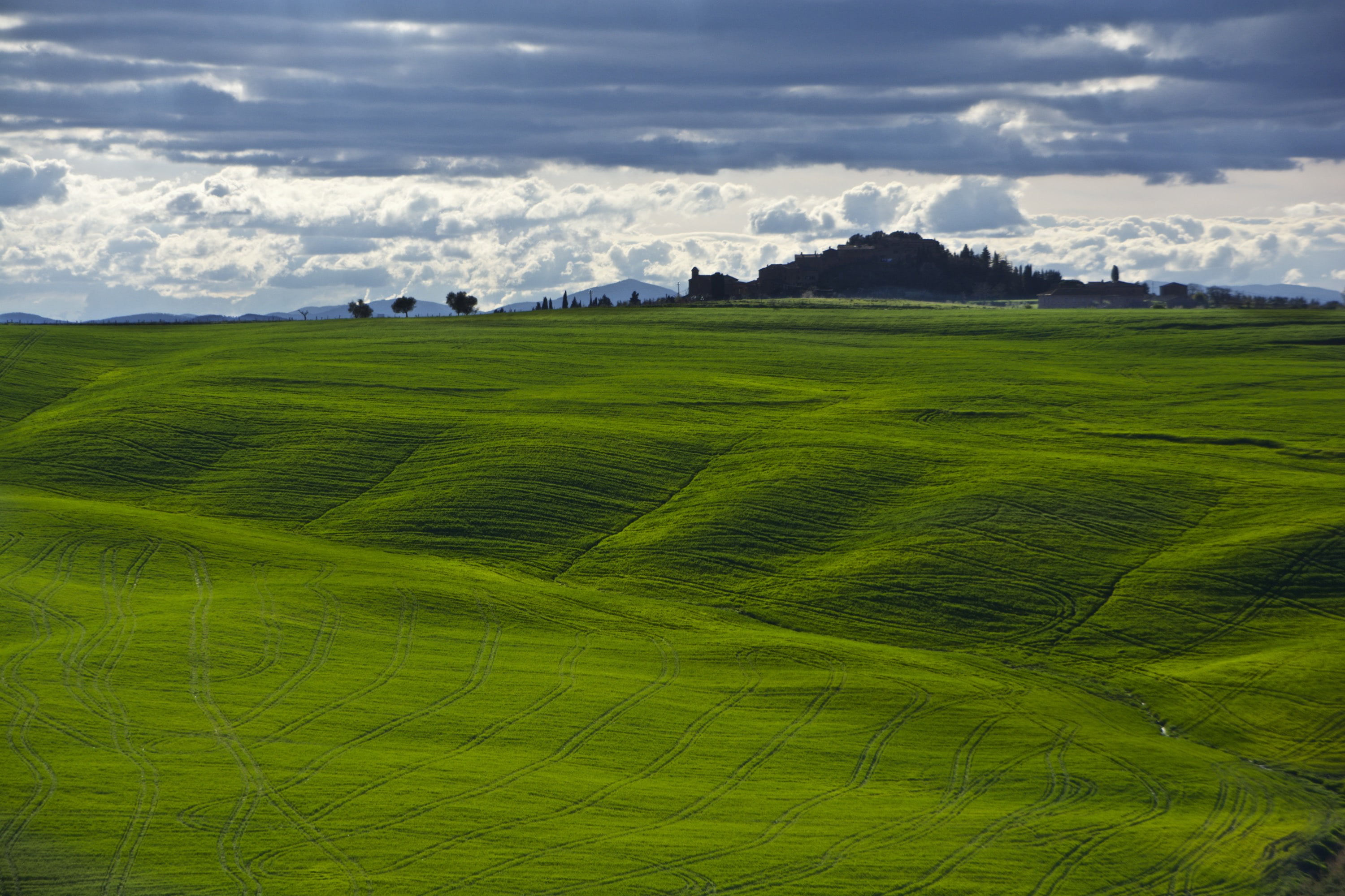 campagna, nikon  d7100, farm, field, san giovanni dasso, 2K, nature, rural Scene, agriculture, Spring, land, landscape, landscaped, glass, green glass, HD Wallpaper