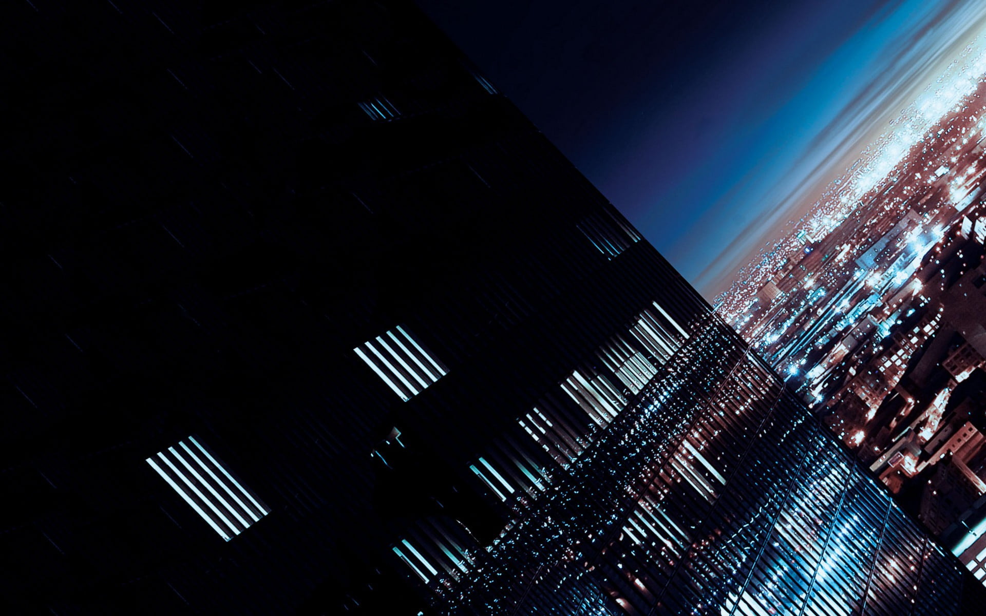 skyscraper, building exterior, city life, residential district, 1080P, tall - high, built structure, landscape, cityscape, nature, no people, urban skyline, HD Wallpaper