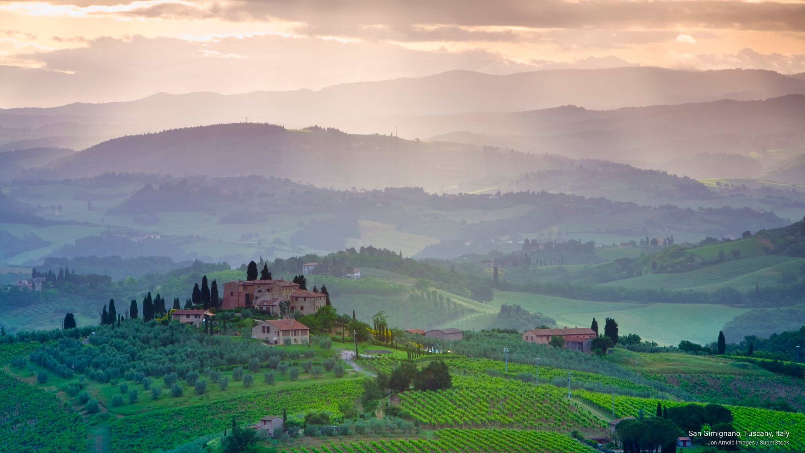 2K, gimignano, tuscany, italy, Europe, san, HD Wallpaper