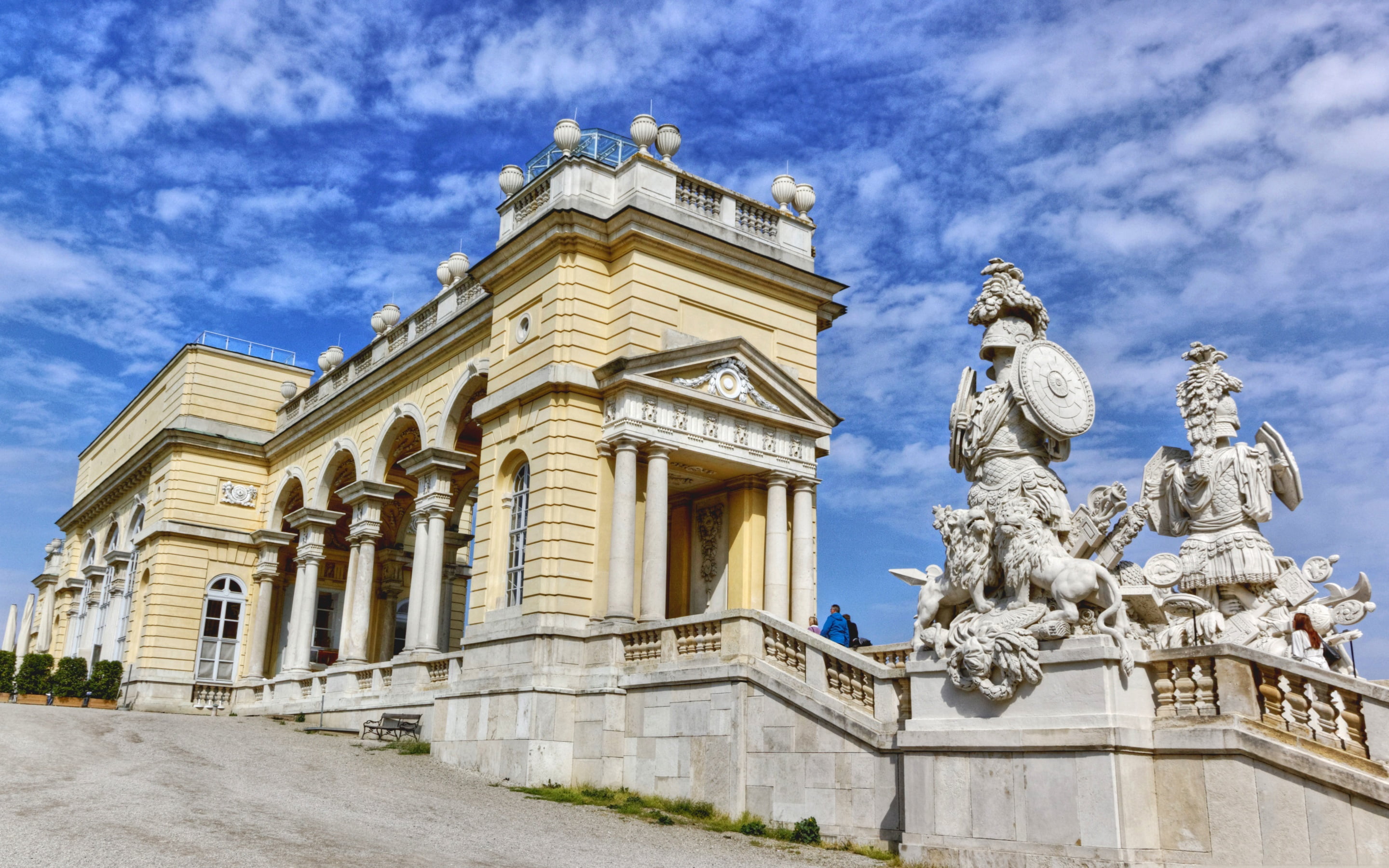The Gloriette At Schönbrunn, Vienna, Palace, Austria, 2K, HD Wallpaper