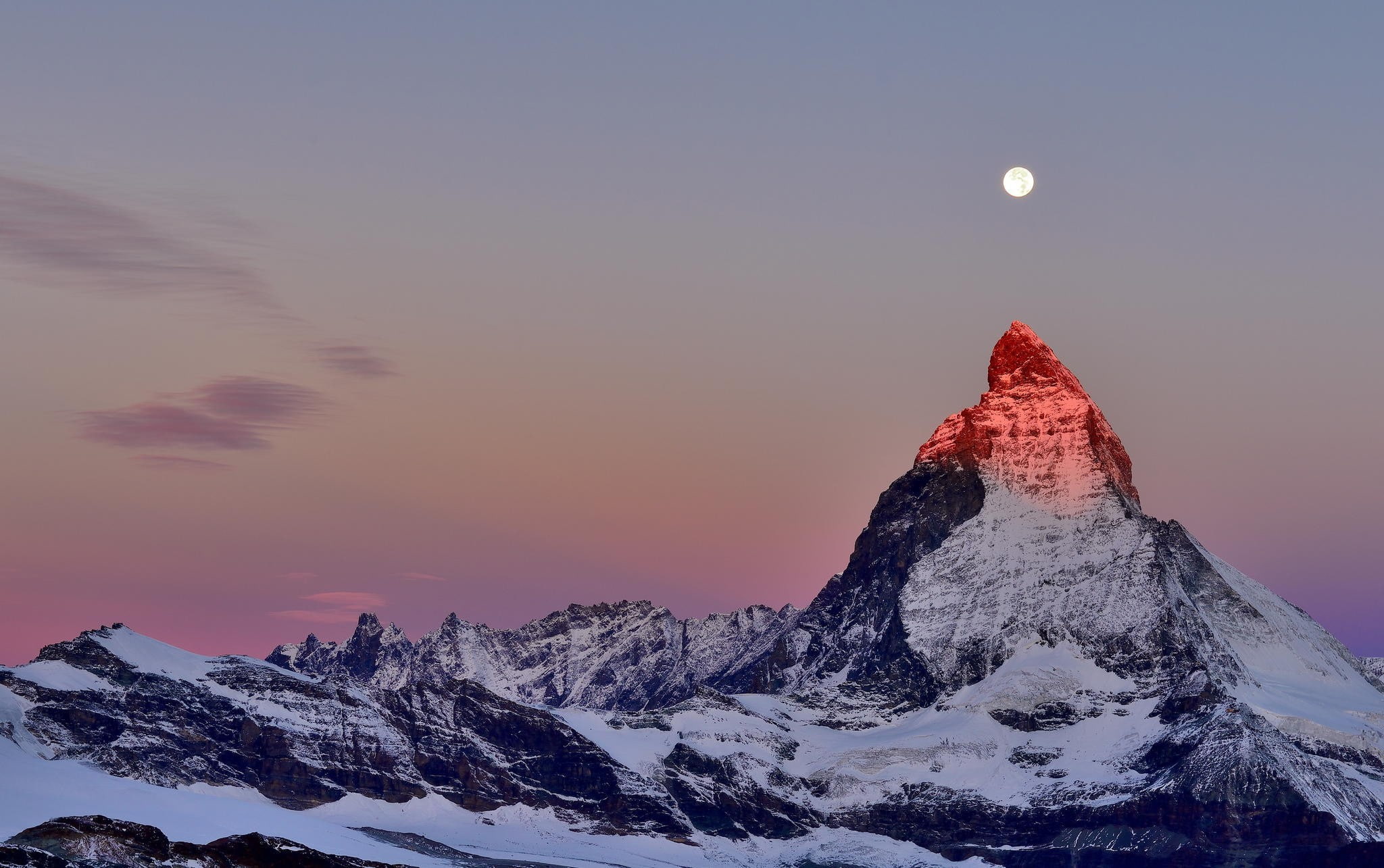 1080P, Matterhorn, nature, Alps, HD Wallpaper