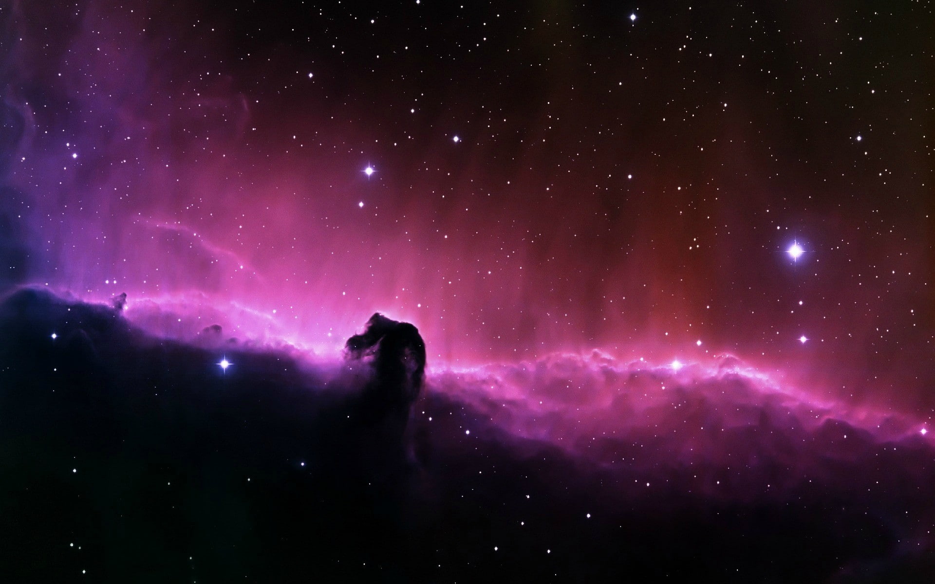 1080P, space, Horsehead Nebula, HD Wallpaper