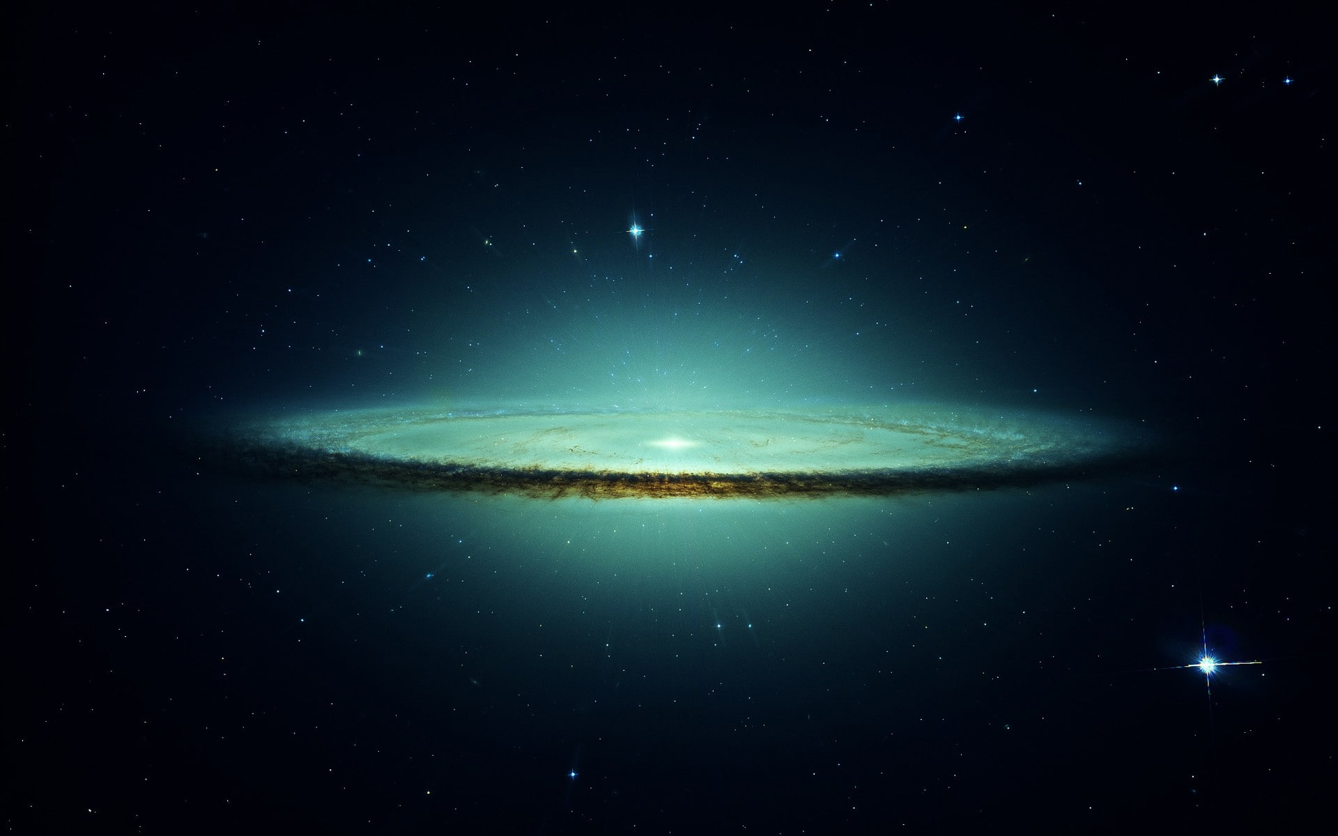 space, 1080P, supernova, universe, Sombrero Galaxy, HD Wallpaper