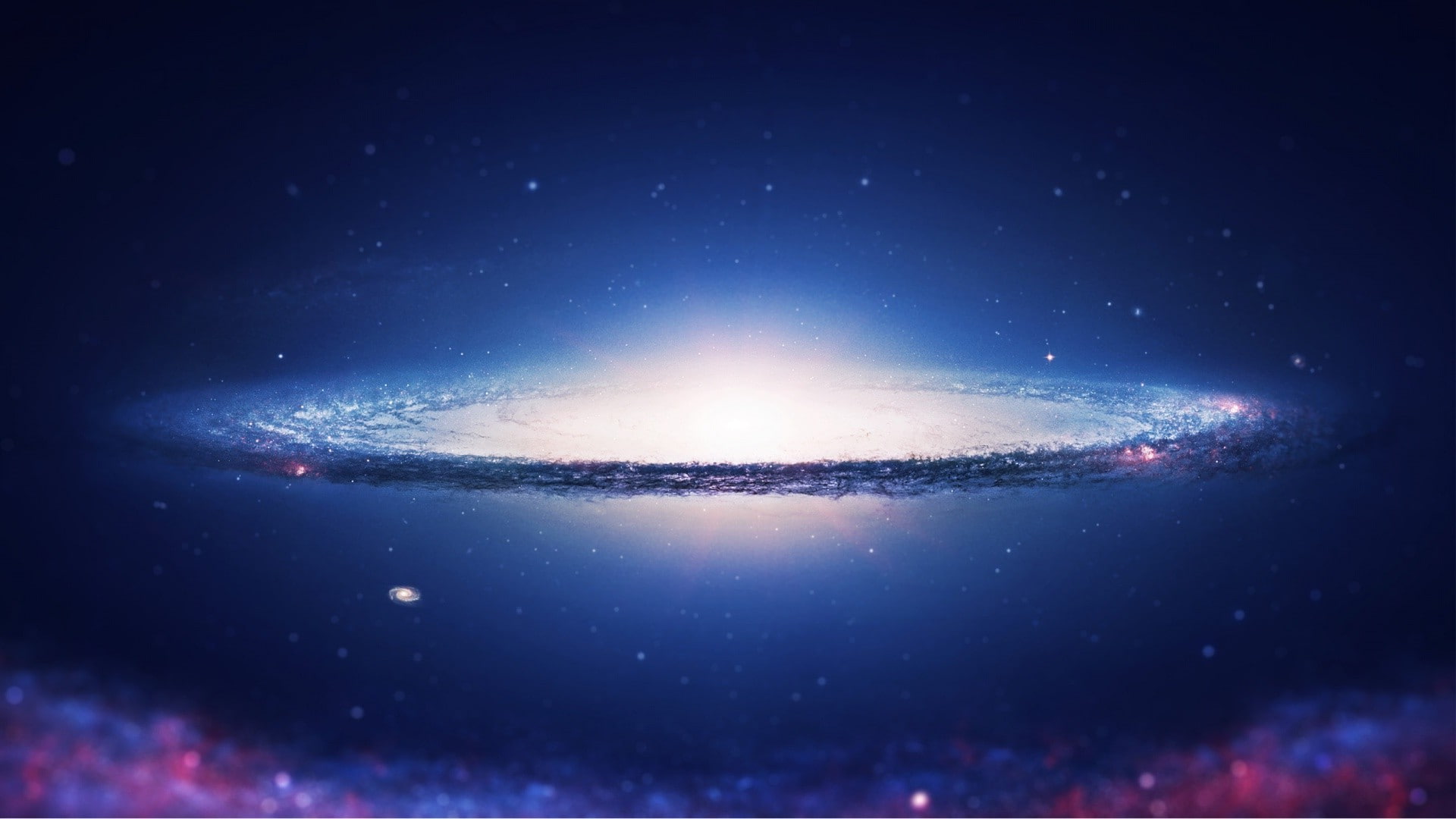 no people, backgrounds, close-up, 1080P, beauty in nature, scenics - nature, nature, bright, astronomy, planet - space, black color, galaxy, blue, sky, HD Wallpaper