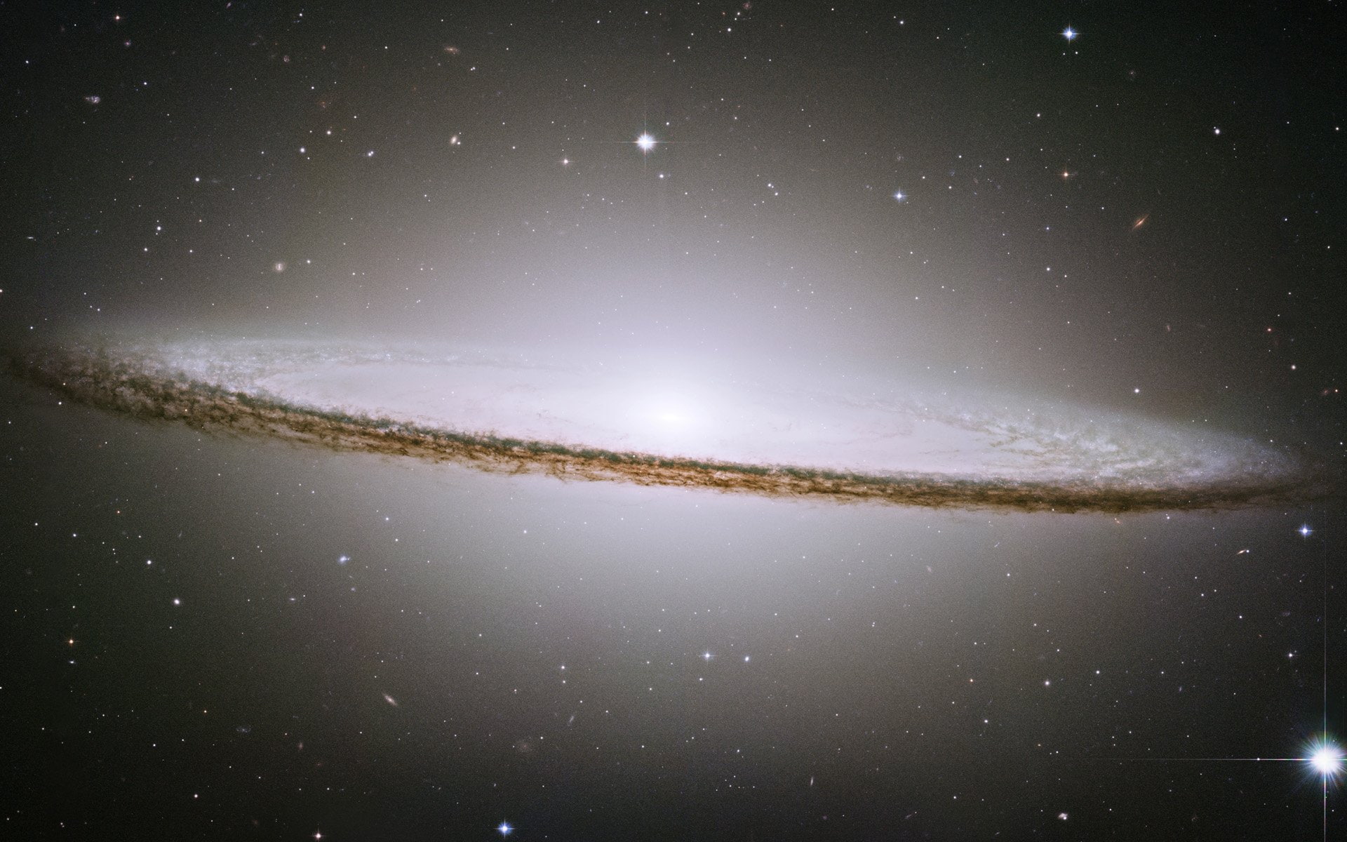 space, sombrero, outer, 1080P, stars, galaxy, HD Wallpaper