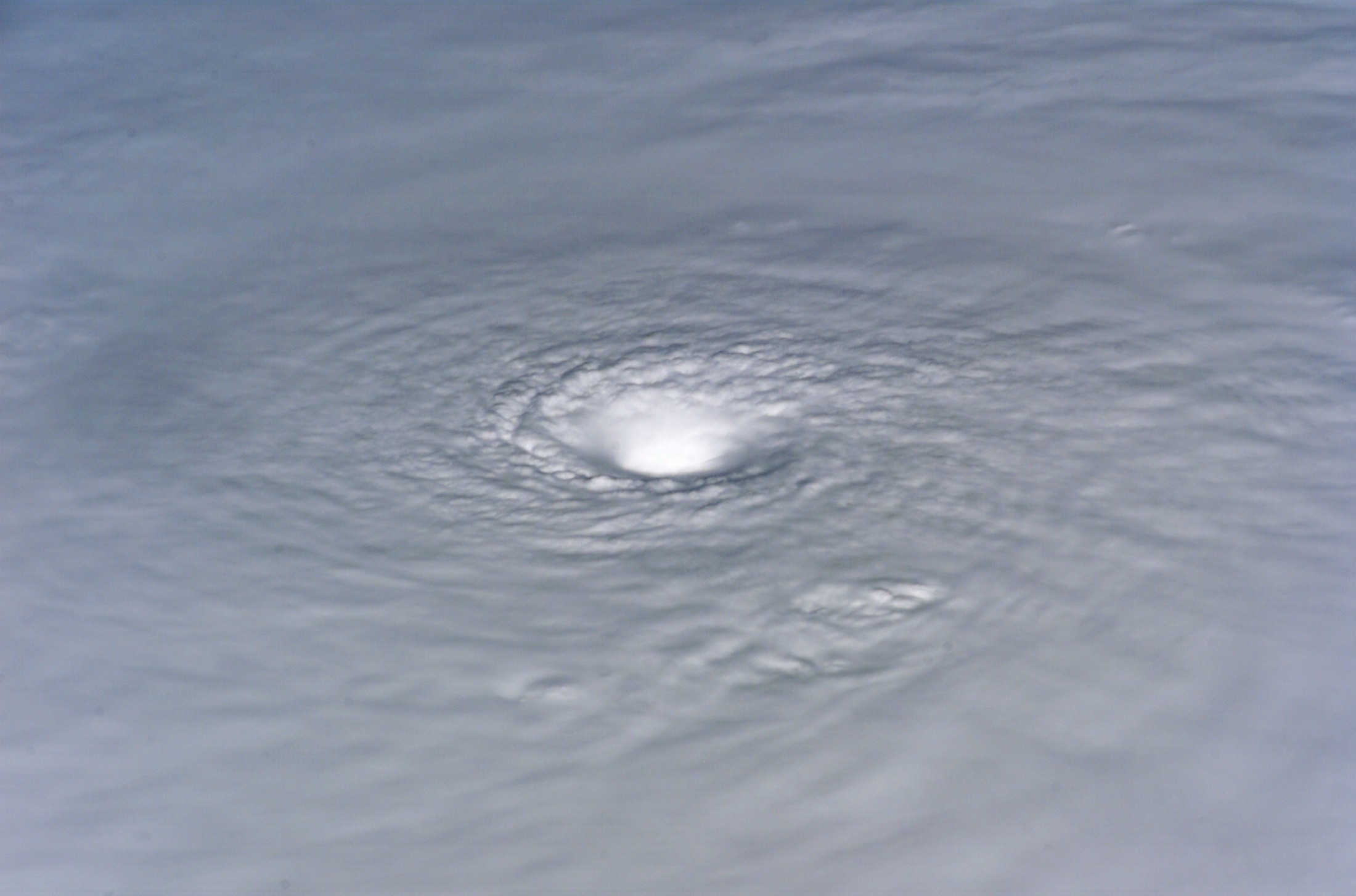 sea, weather, space, photography, ocean, cloudiness, aerial view, 1080P, clouds, no people, nature, wilma, tranquility, rippled, sky, whirlpool, beauty in nature, HD Wallpaper