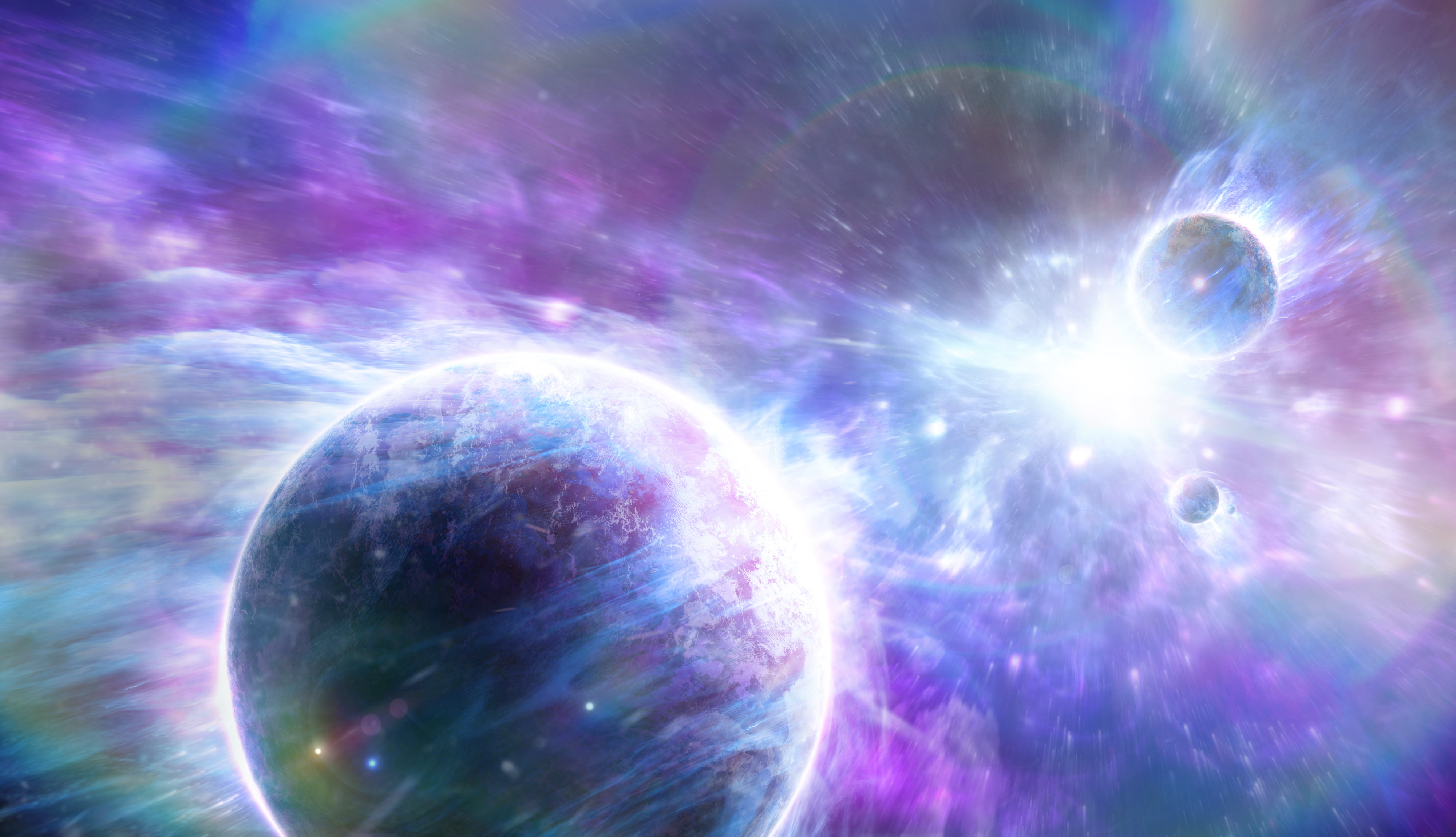 astronomy, science, cloud - sky, purple, planet - space, beauty in nature, star - space, space exploration, outdoors, planet earth, bright, backgrounds, HD Wallpaper
