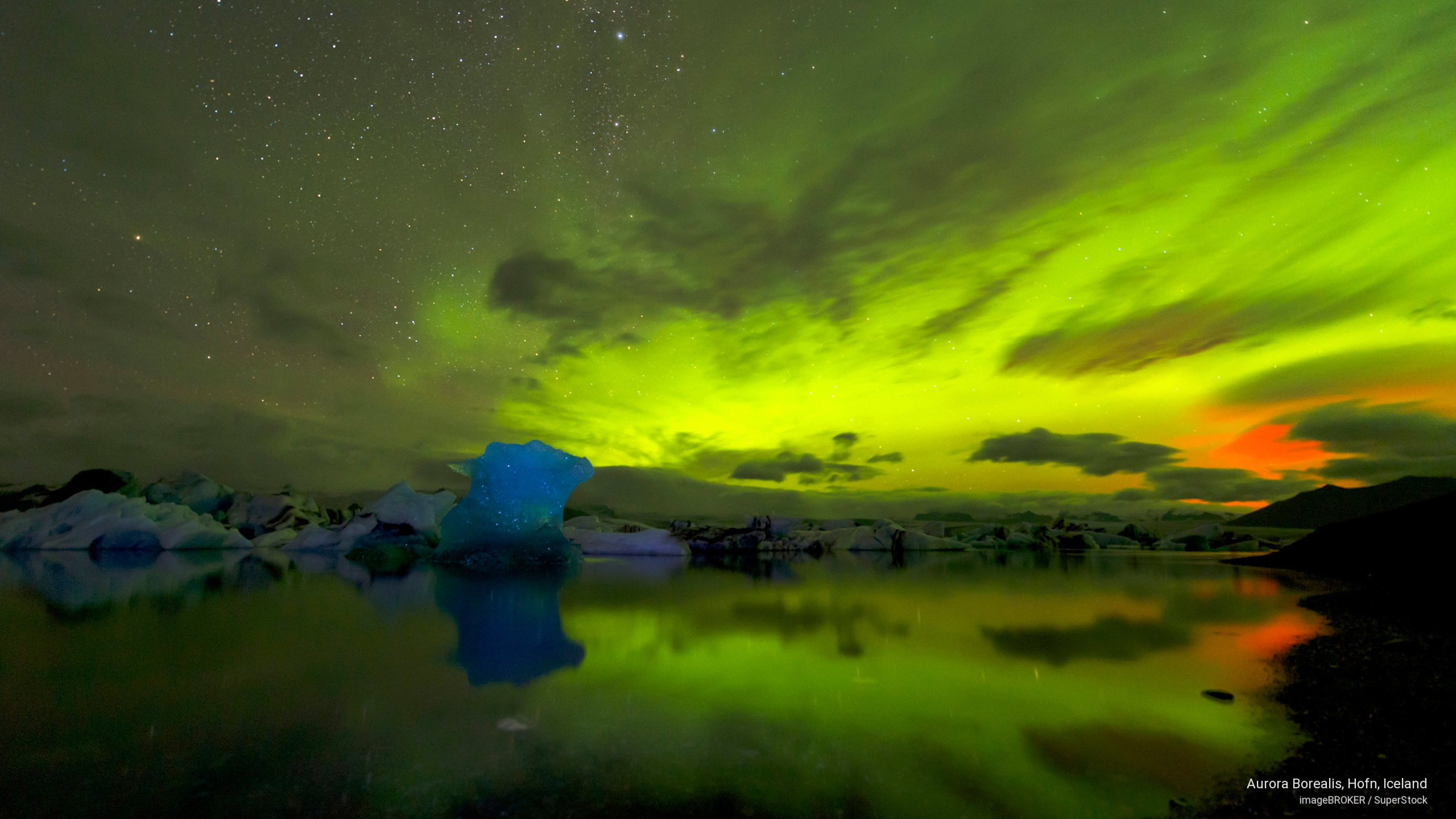 2K, hofn, Weather, iceland, borealis, aurora, HD Wallpaper