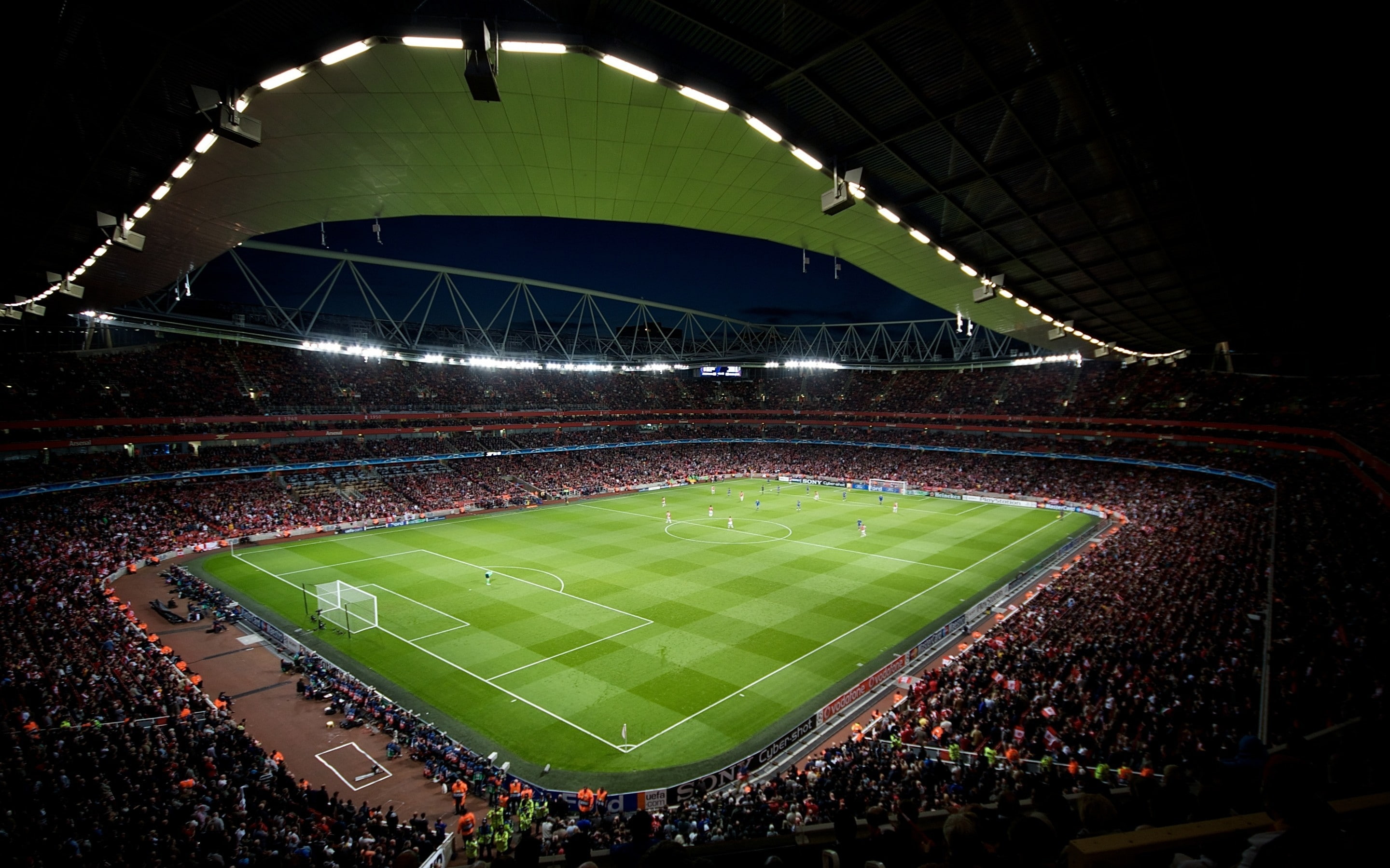 united emirates, 2K, emirates, stadium, HD Wallpaper