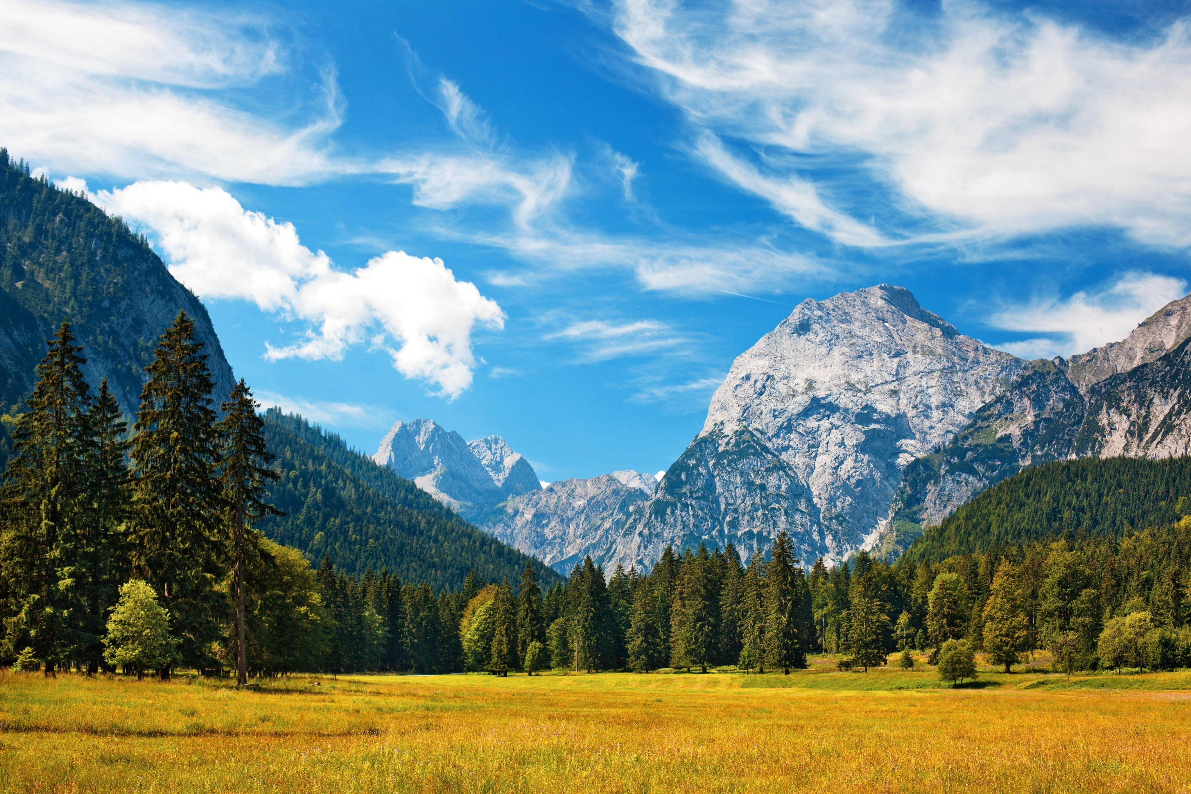 mountains, 4K, alpen, alpes, alps, switzerland, HD Wallpaper