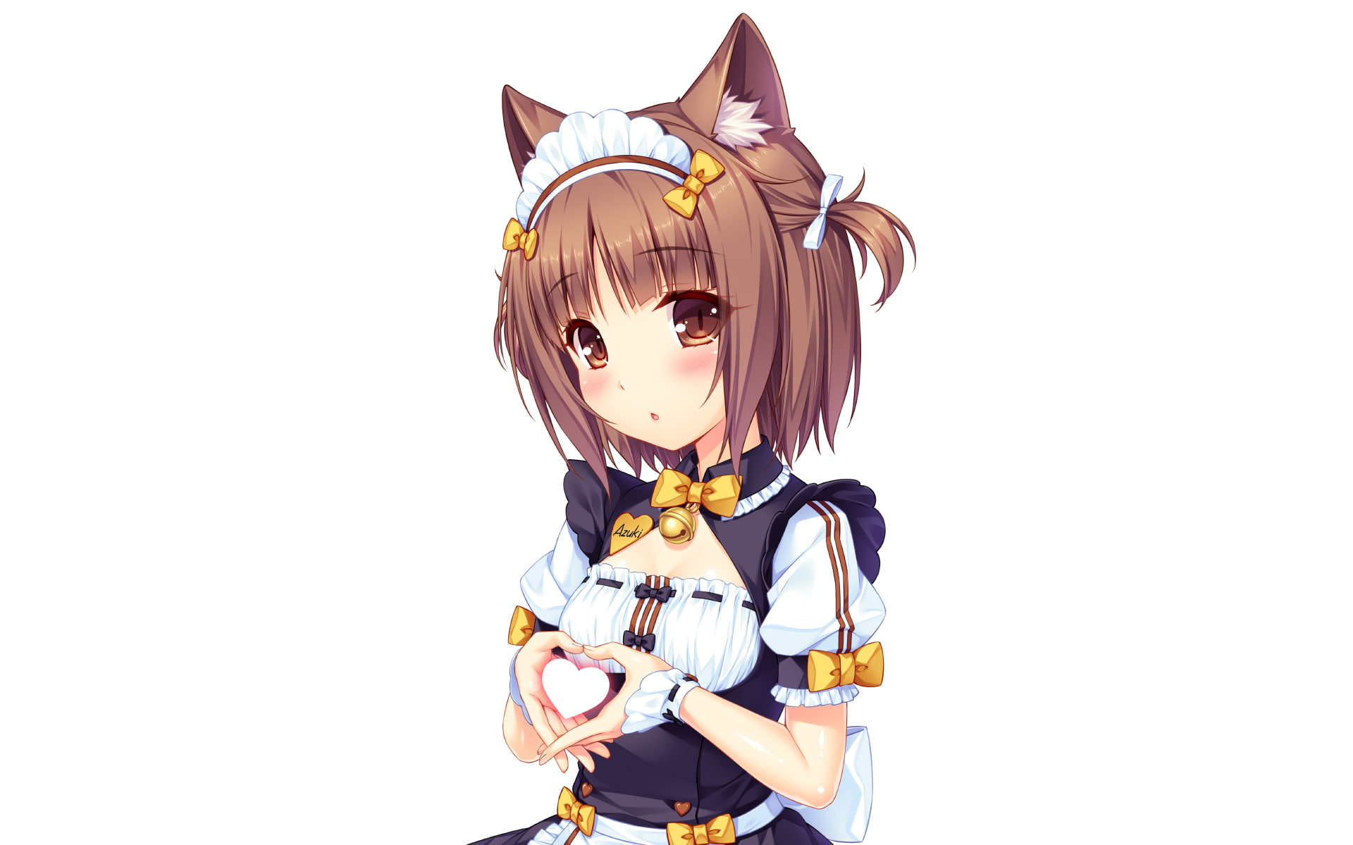 Nekopara, 1080P, Anime, Azuki (Nekopara), HD Wallpaper